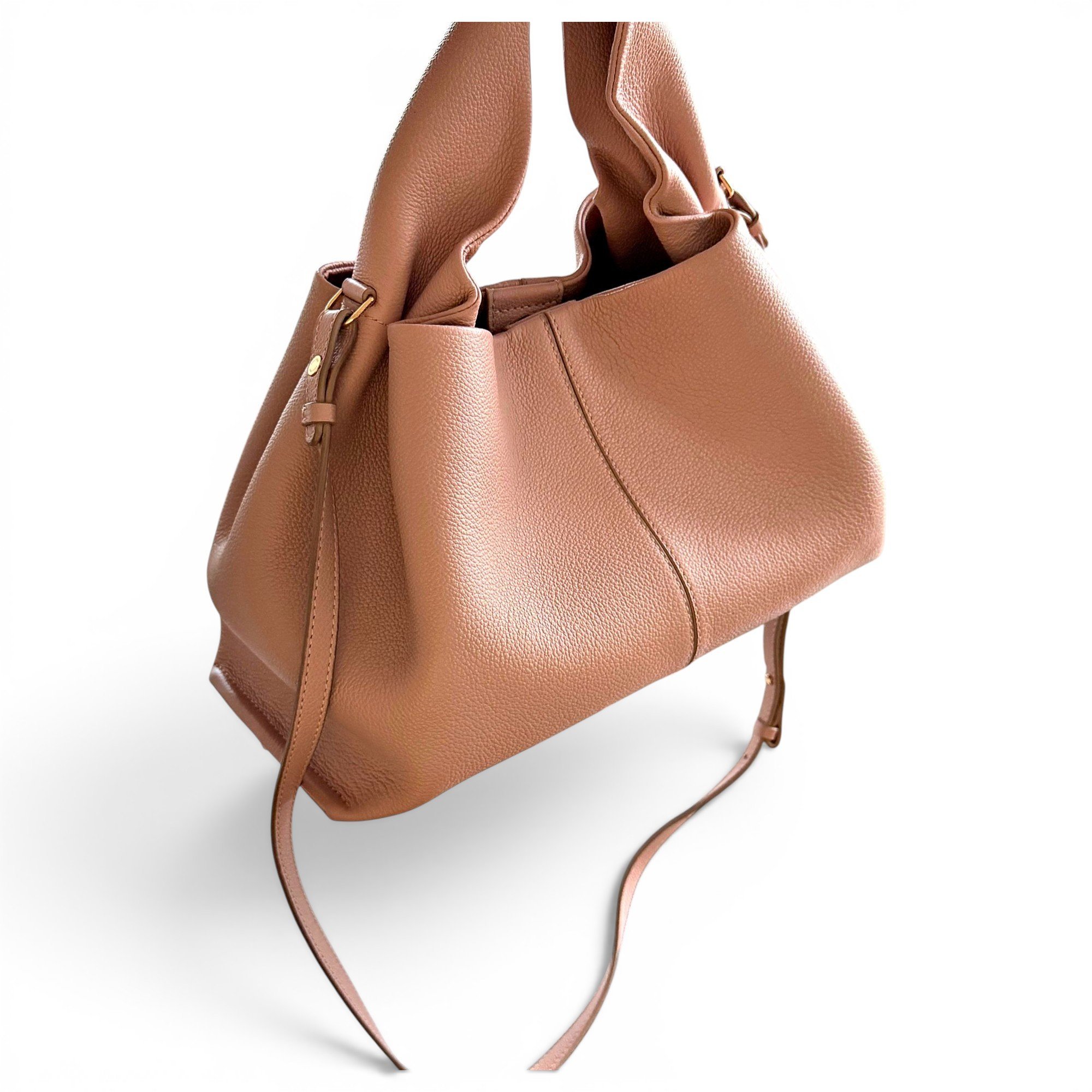 Polene Numéro Neuf leather handbag