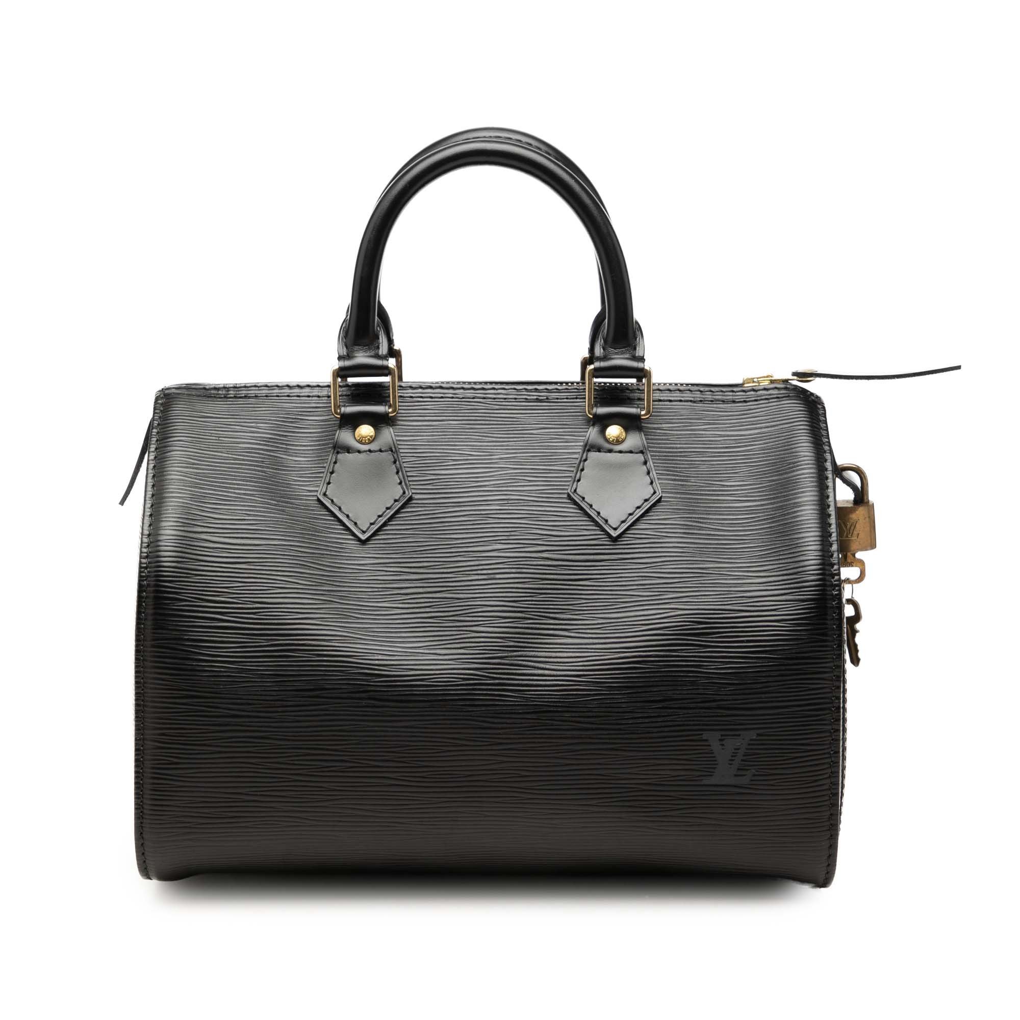 Speedy leather handbag