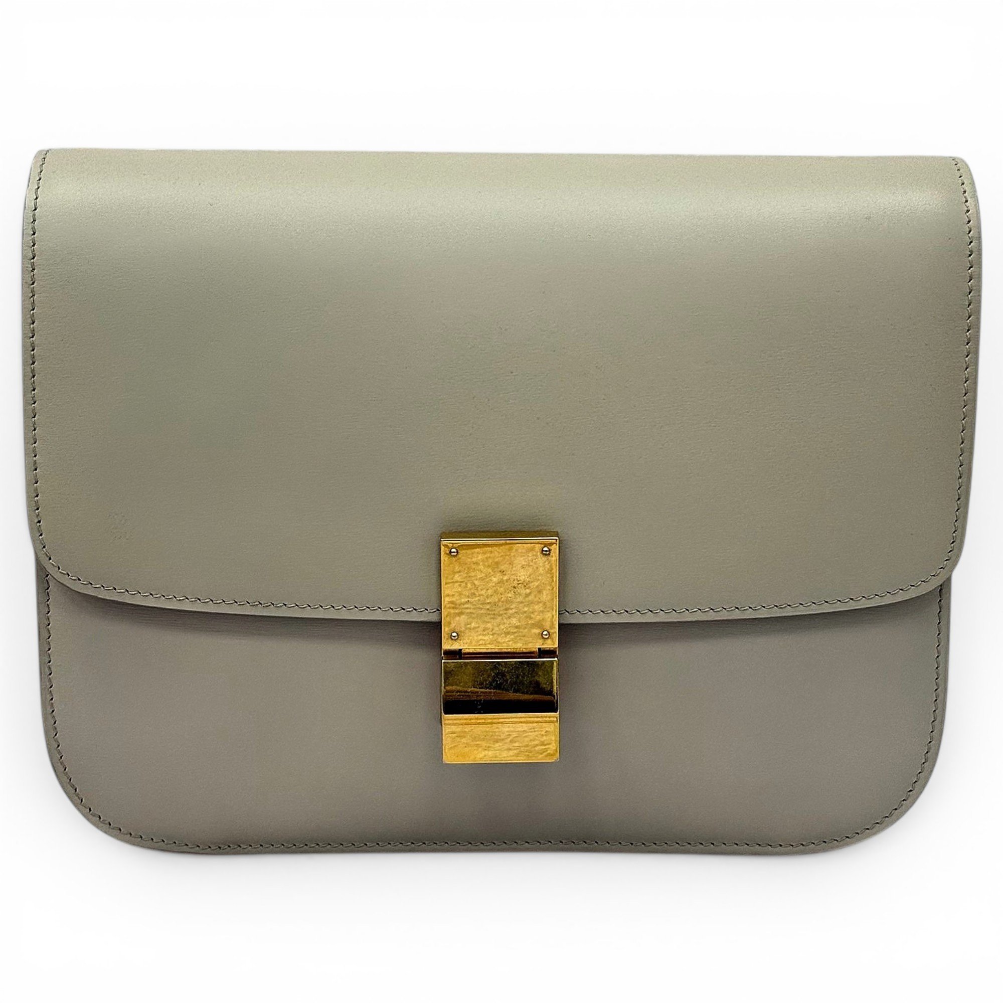 Classic leather handbag