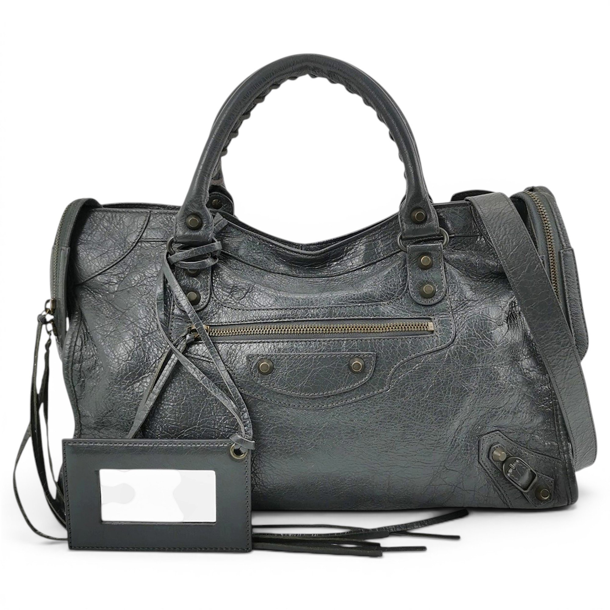 Balenciaga City leather handbag