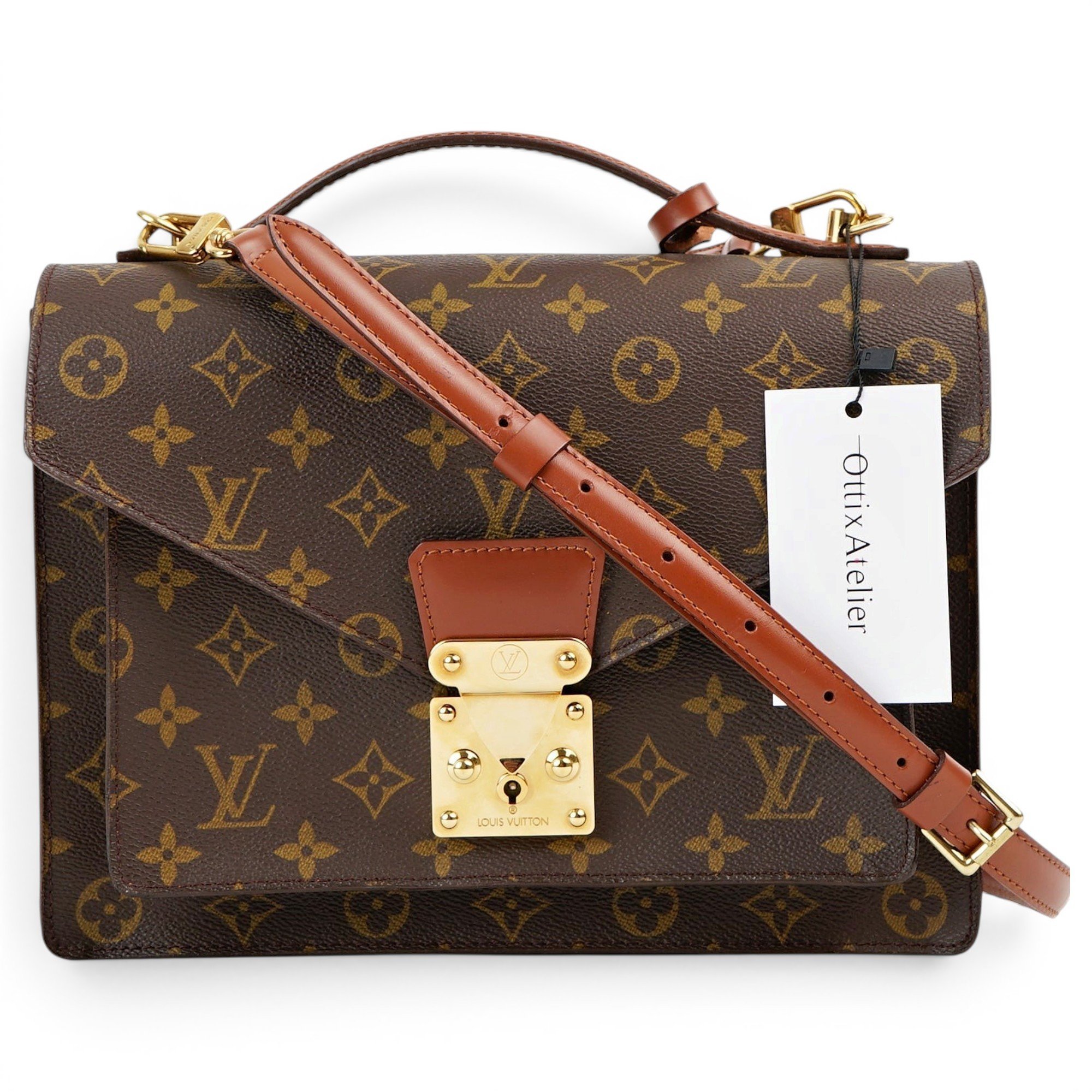 Monceau leather crossbody bag