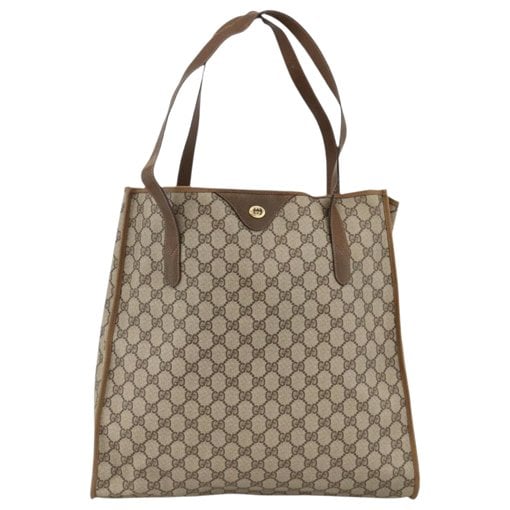 Leather tote