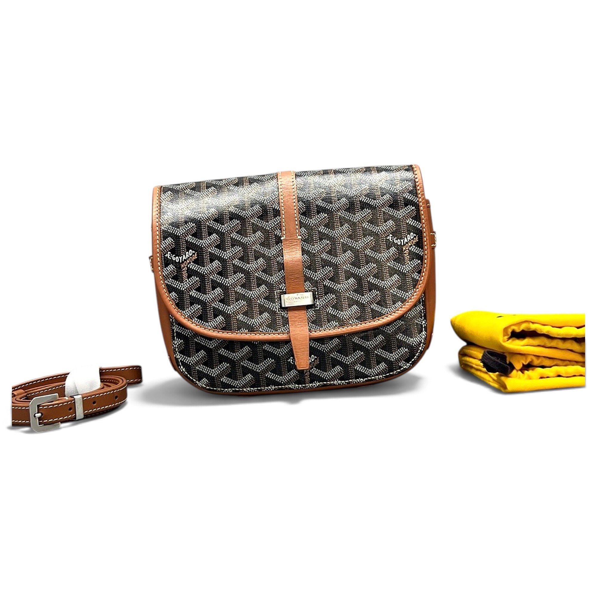 Belvedère leather handbag