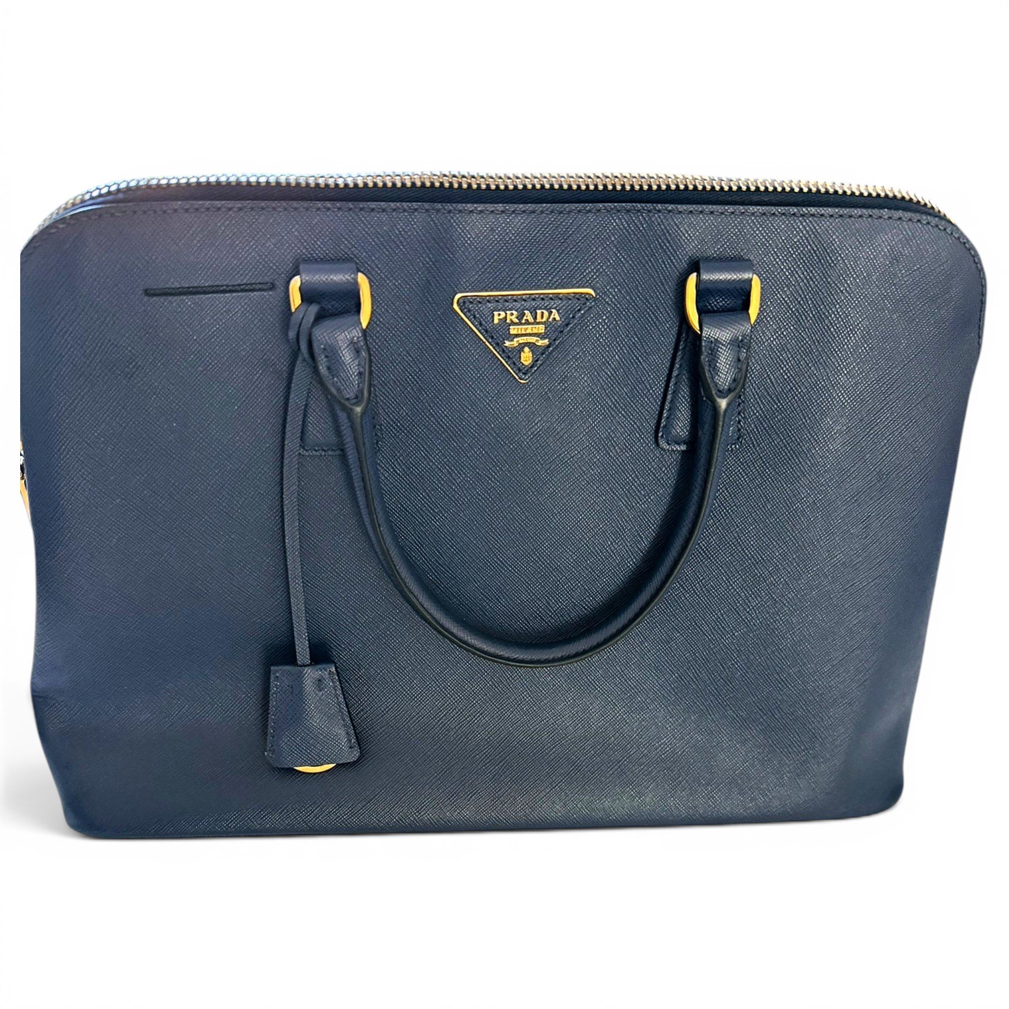 Promenade leather handbag