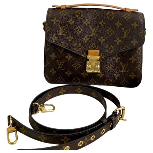 Metis leather handbag