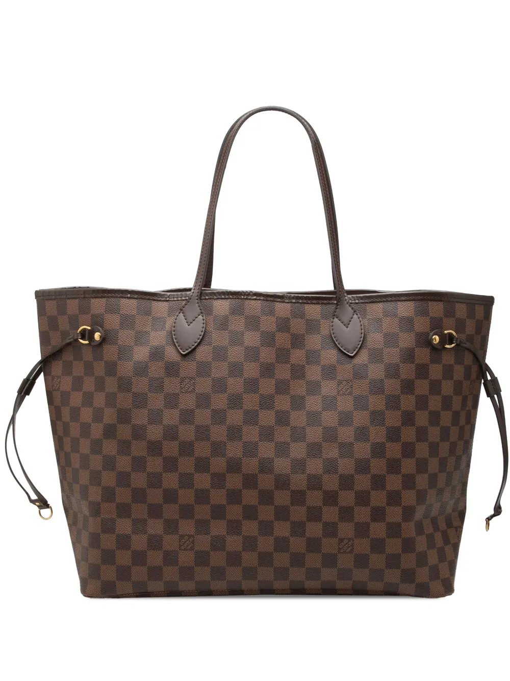 2014 Damier Ebene Neverfull GM tote bag