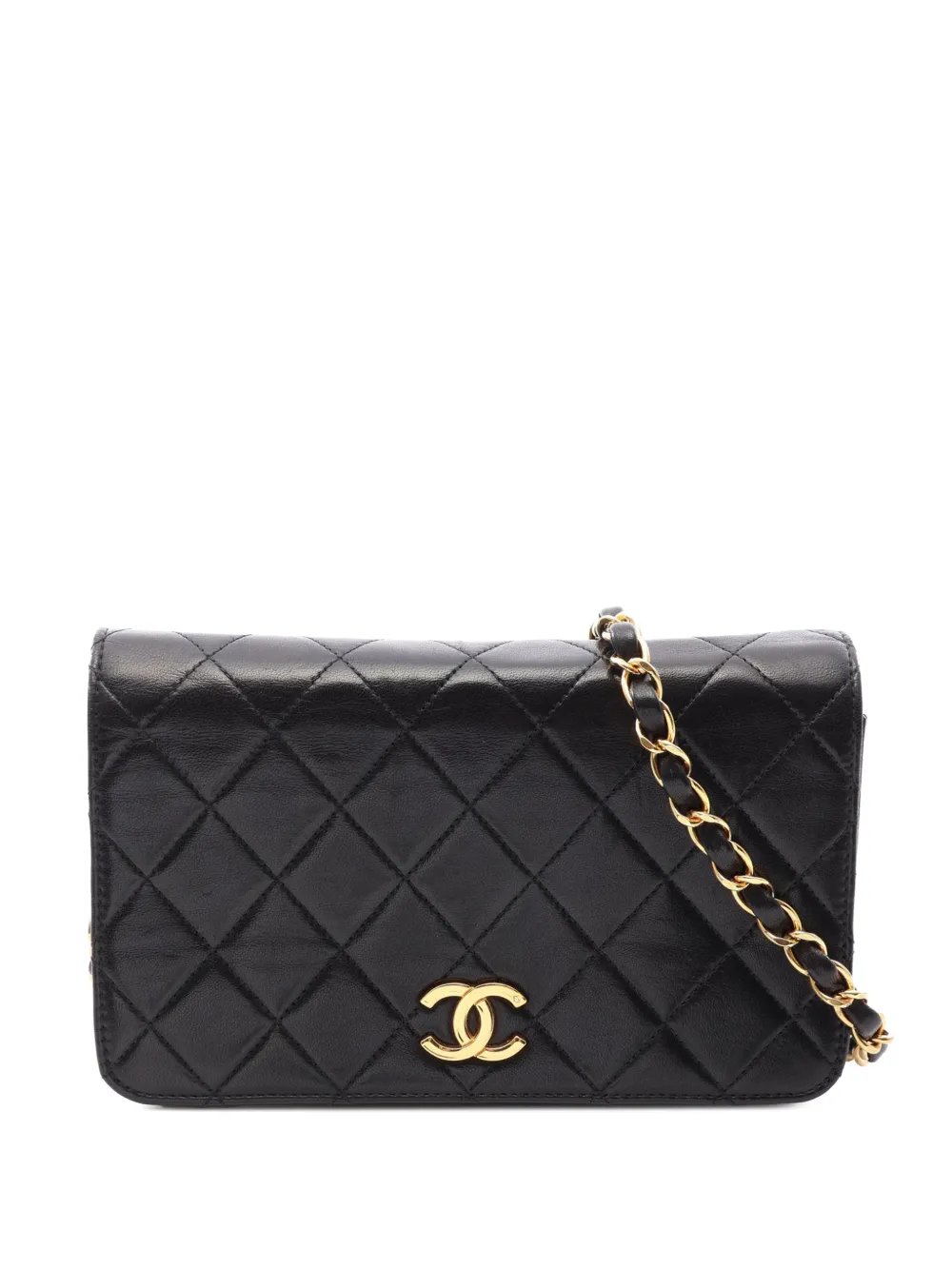 1994-1996 Mini CC Quilted Lambskin Full Flap crossbody bag