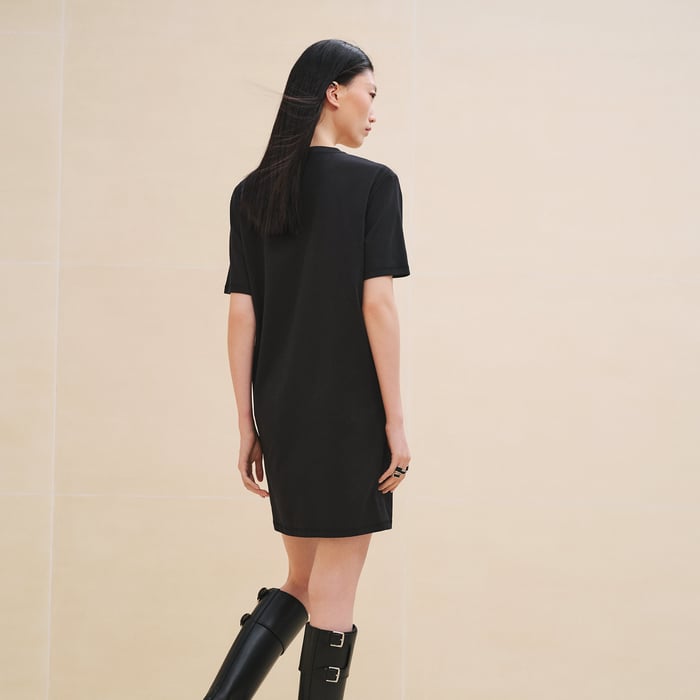 Noir "Mors a Jouets" T-shirt Dress