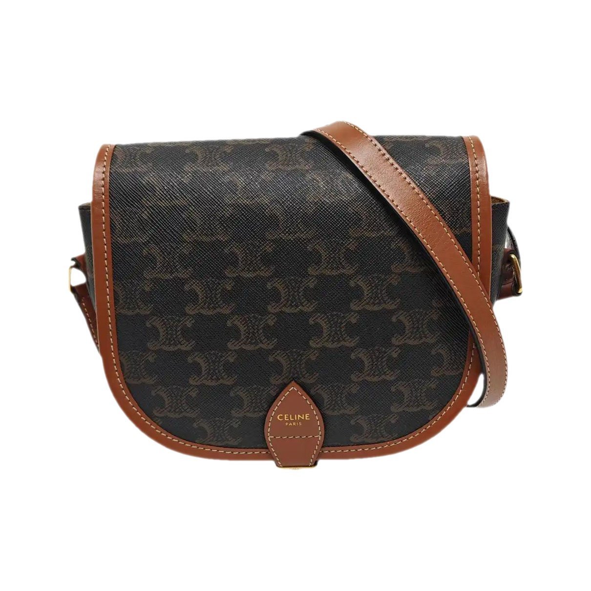 Folco leather crossbody bag