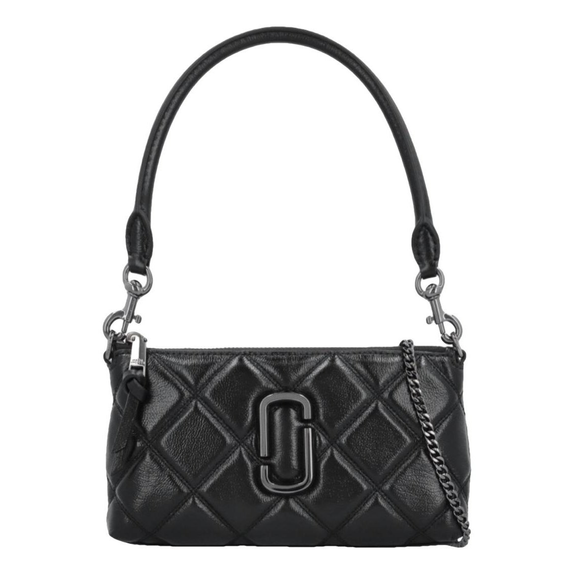 Snapshot leather crossbody bag