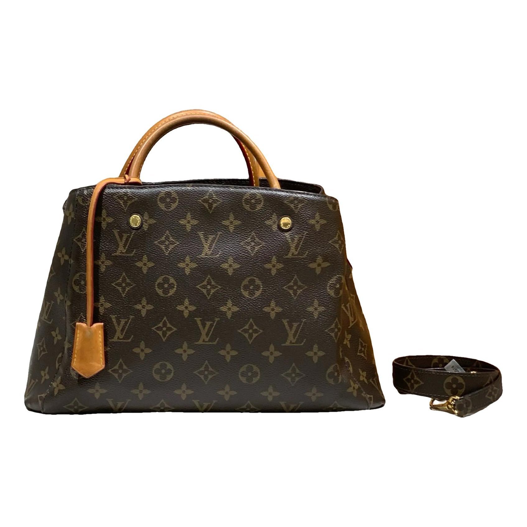Montaigne vinyl handbag