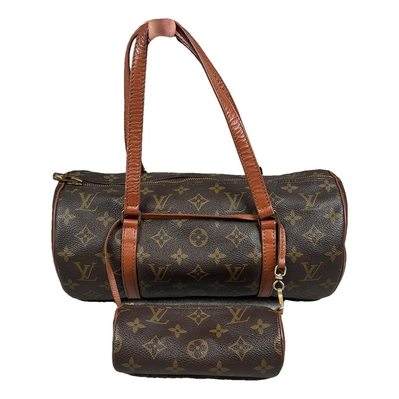 Papillon leather handbag