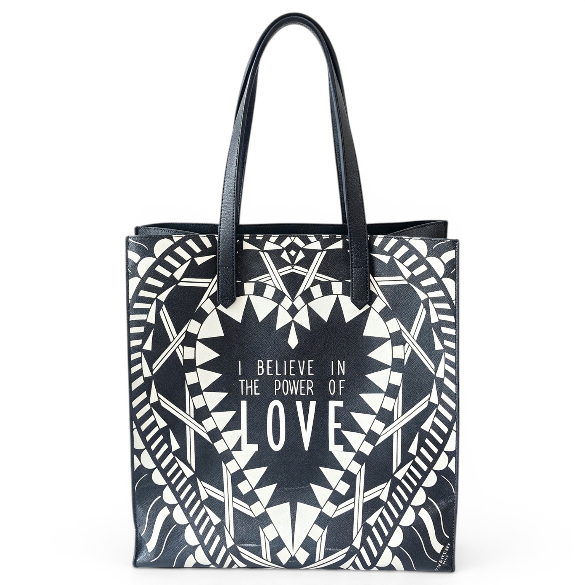 Leather tote