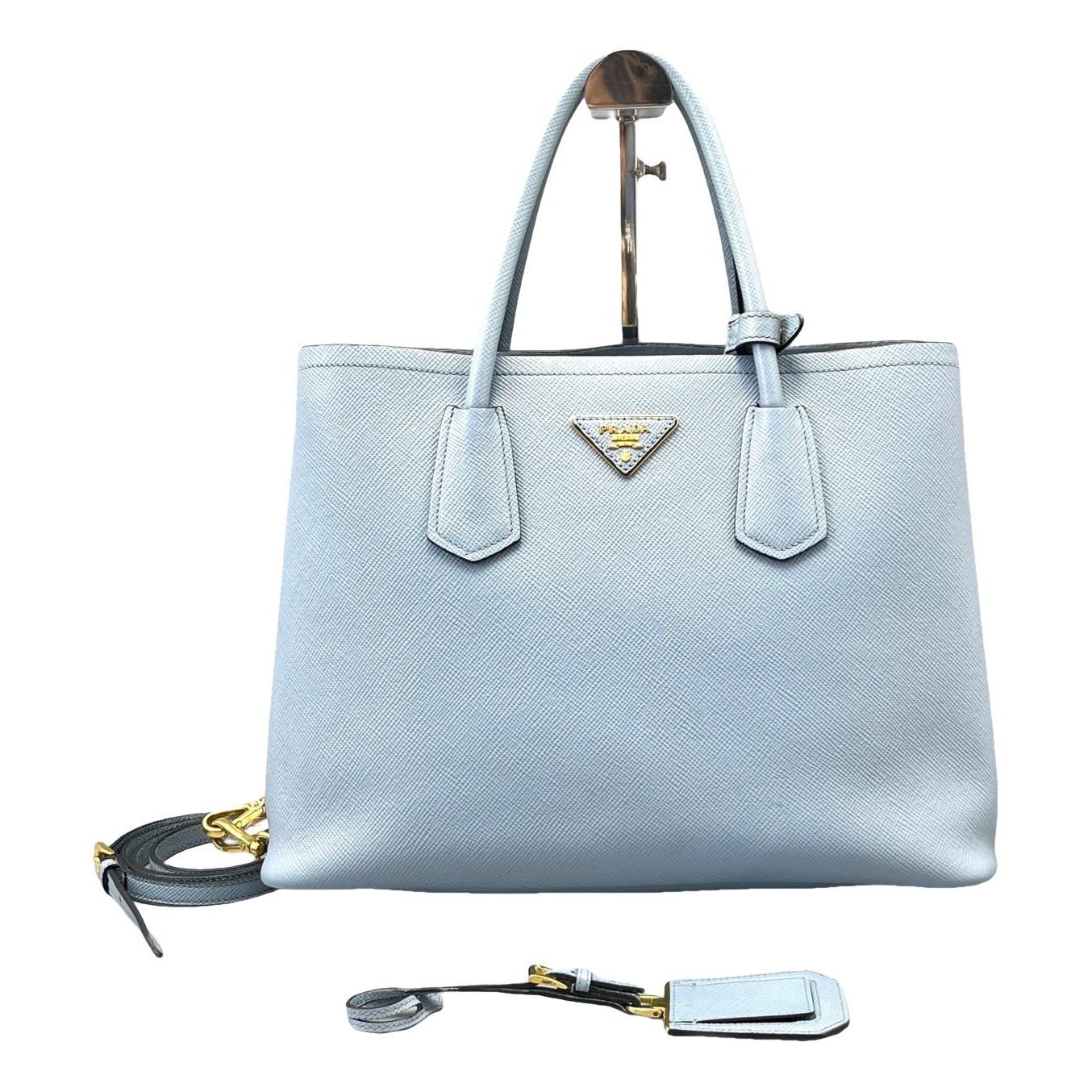 Leather tote