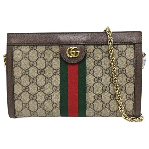 Ophidia leather handbag
