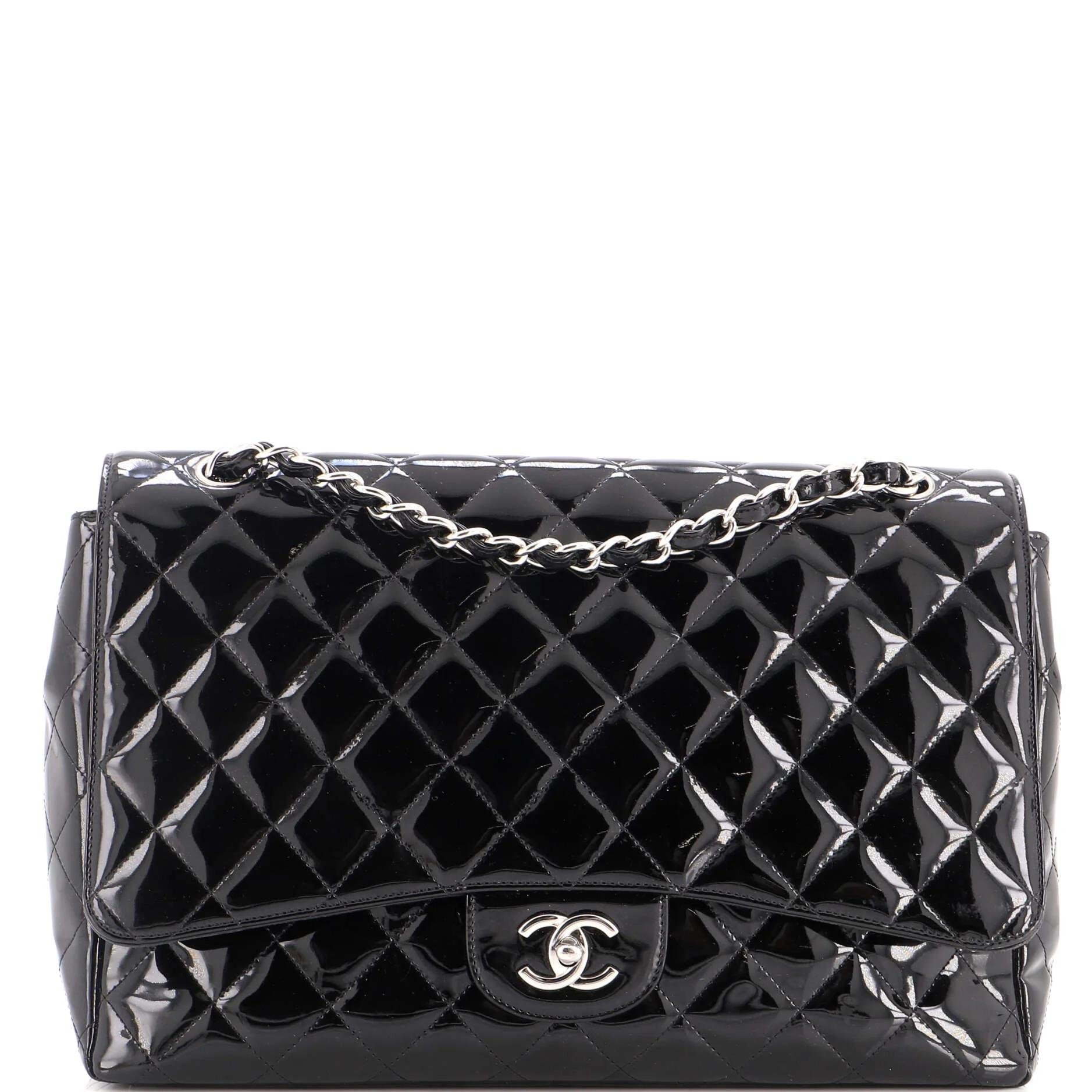 Timeless/Classique patent leather handbag
