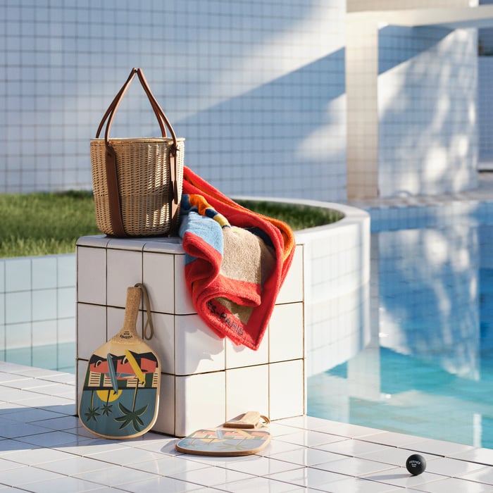 Jaune Park Soleil d'Hermès Picnic Basket