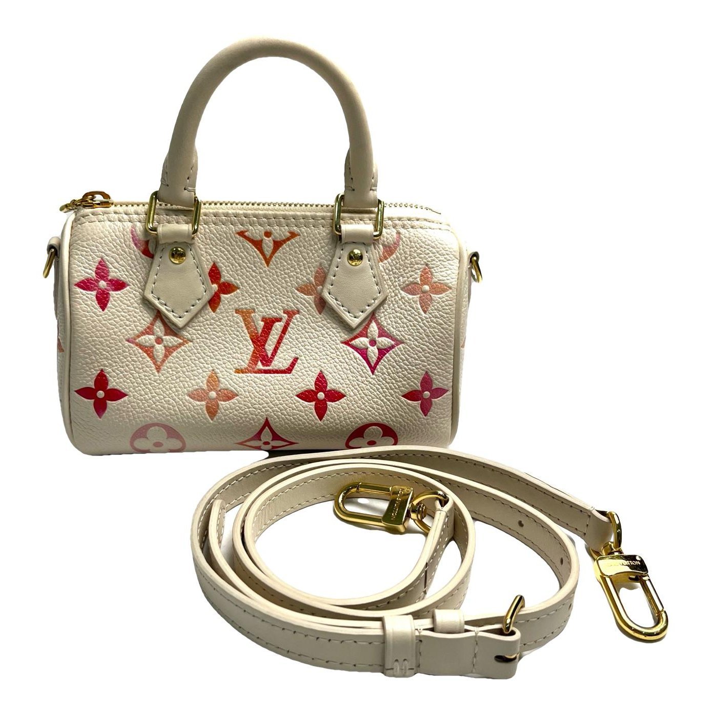 Speedy leather handbag