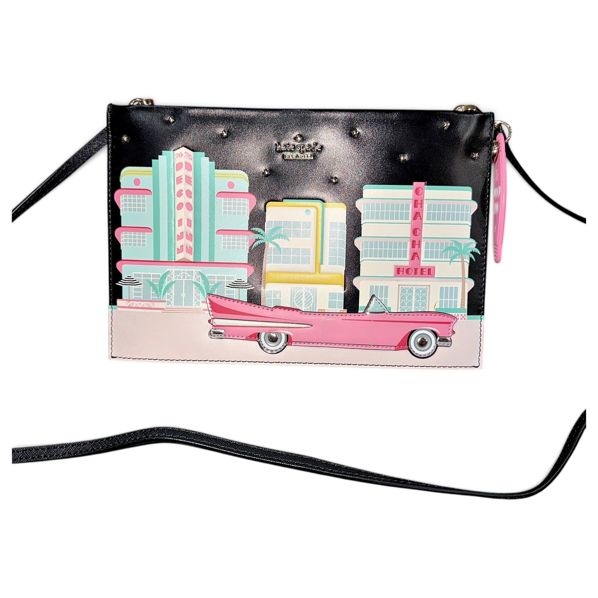 Leather crossbody bag
