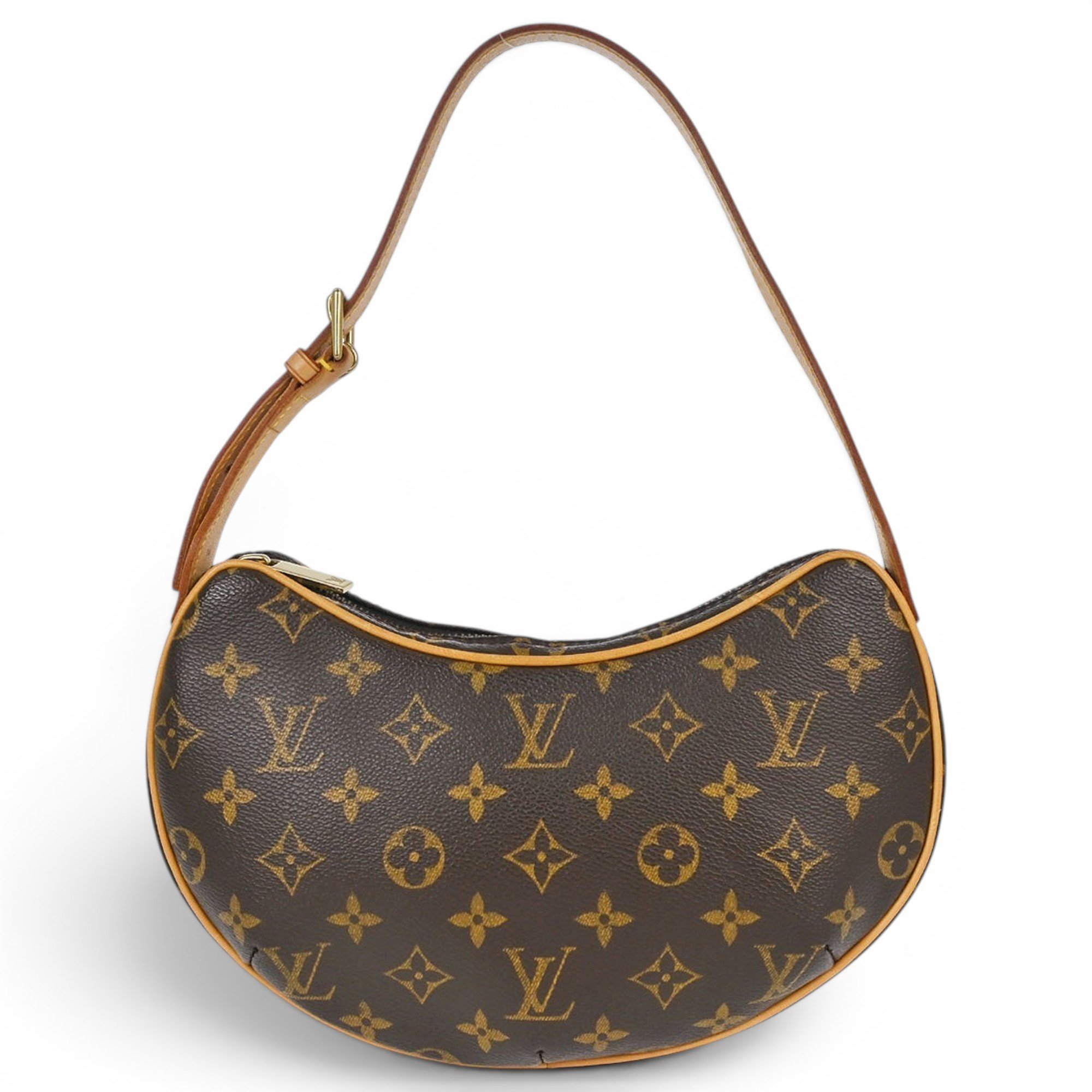 Croissant cloth handbag