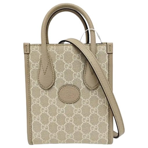 Leather mini bag