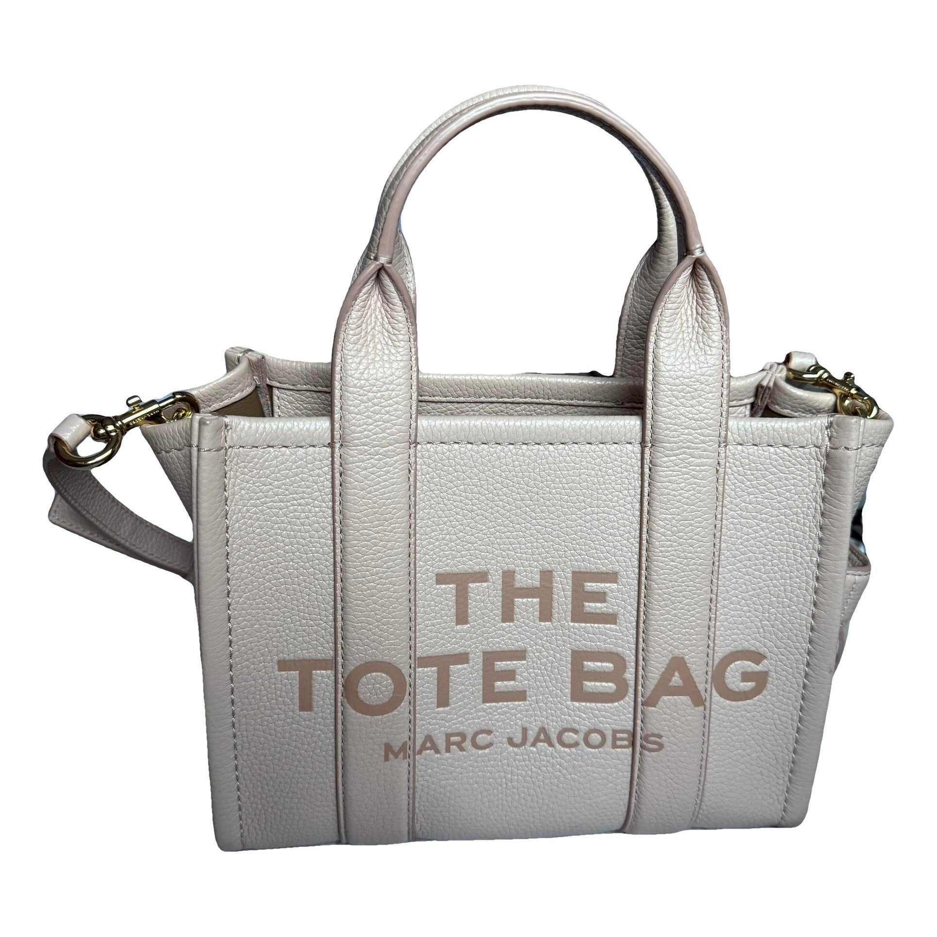 The Tag Tote leather tote