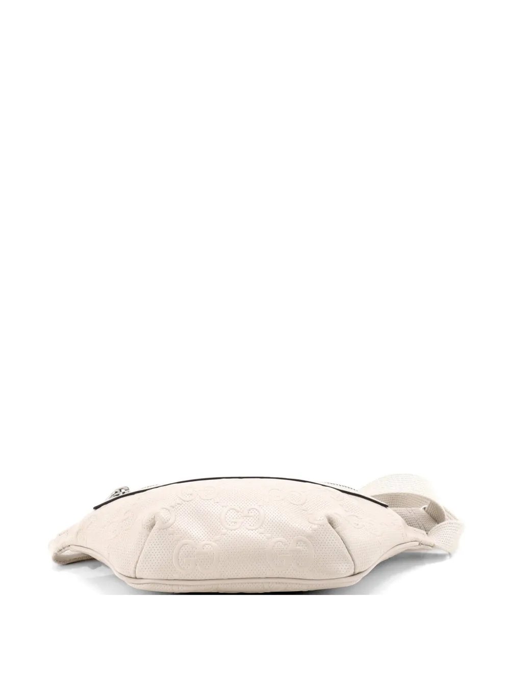 GG Embossed Perforated Leather Small belt bag