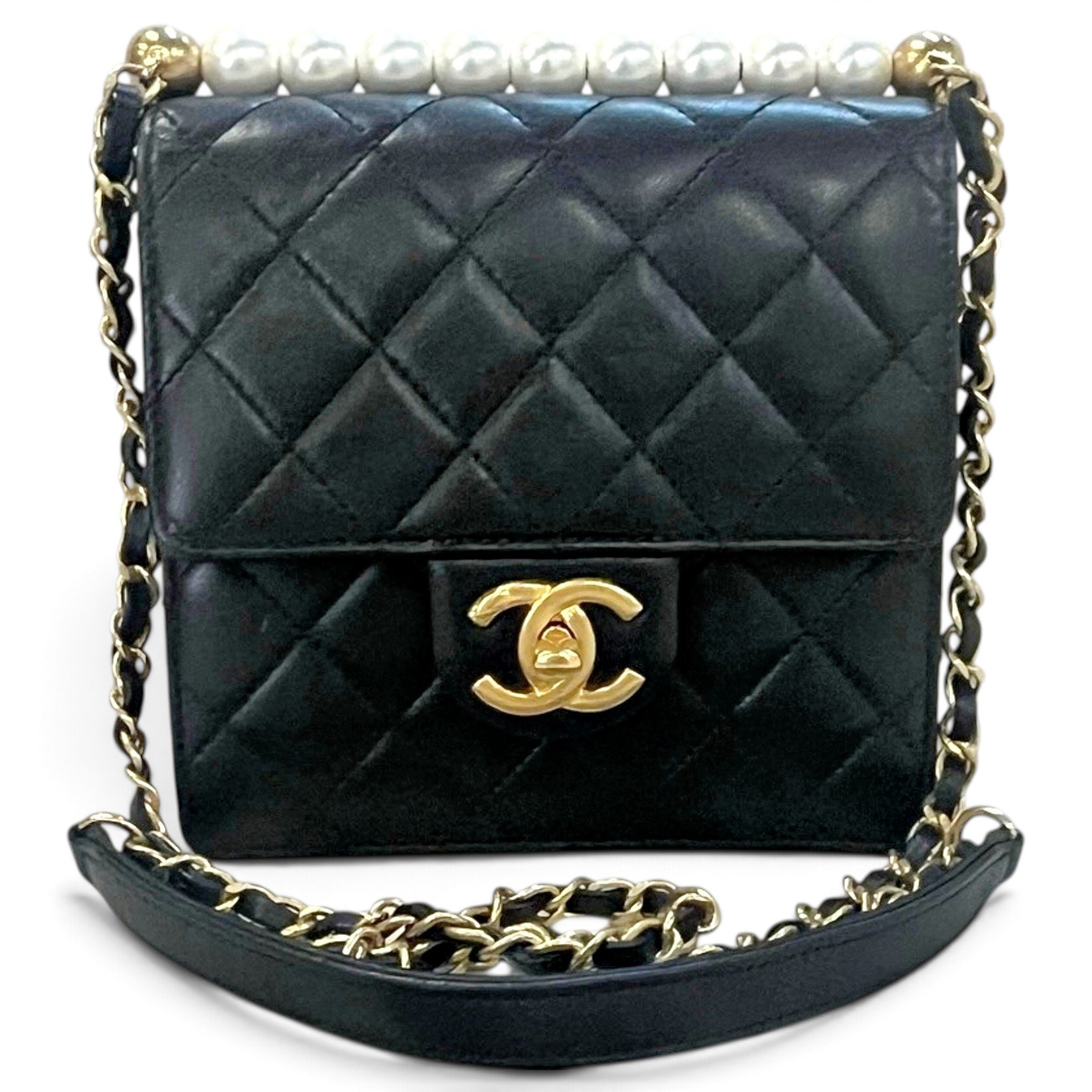 Wallet On Chain Timeless/Classique leather crossbody bag
