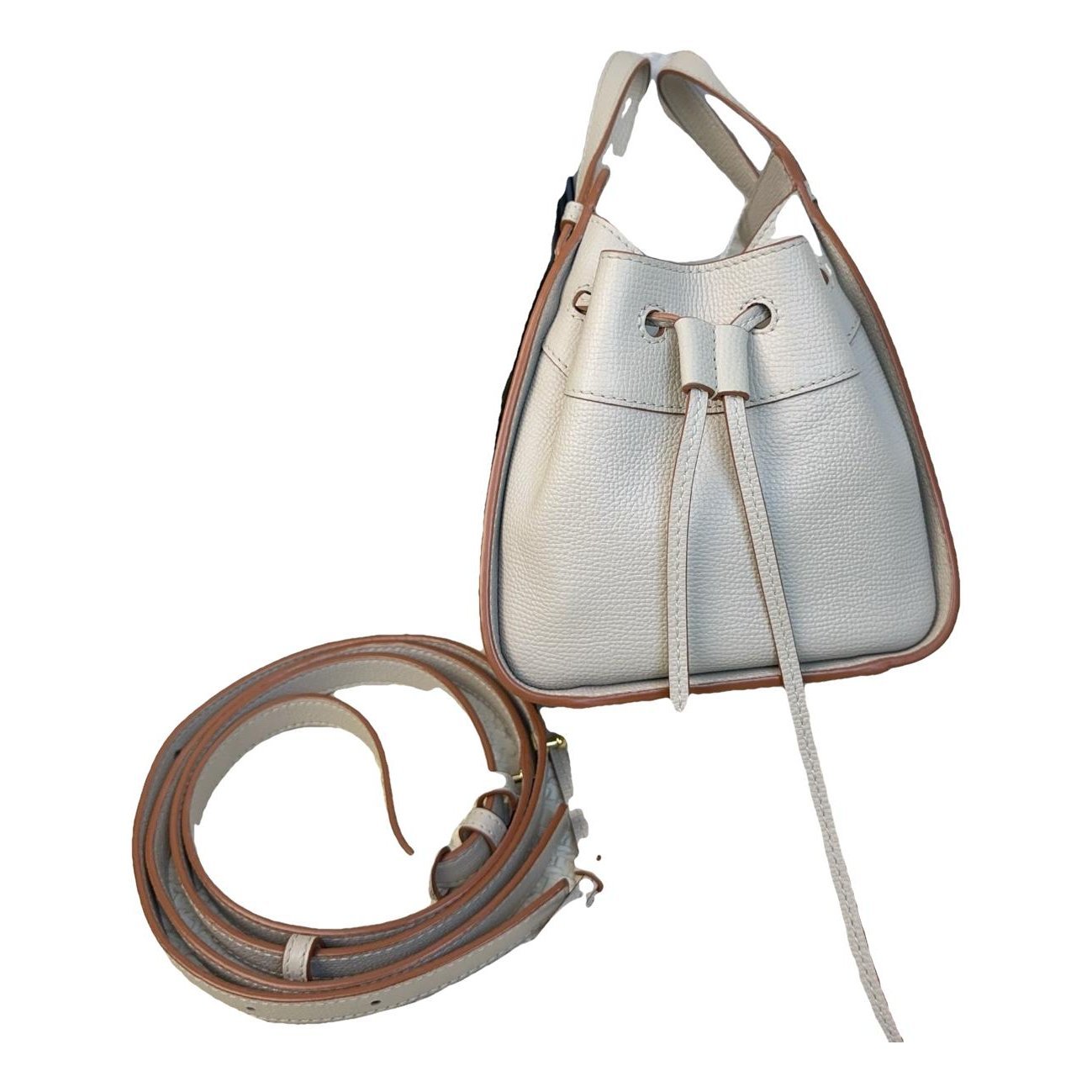 Hammock leather handbag