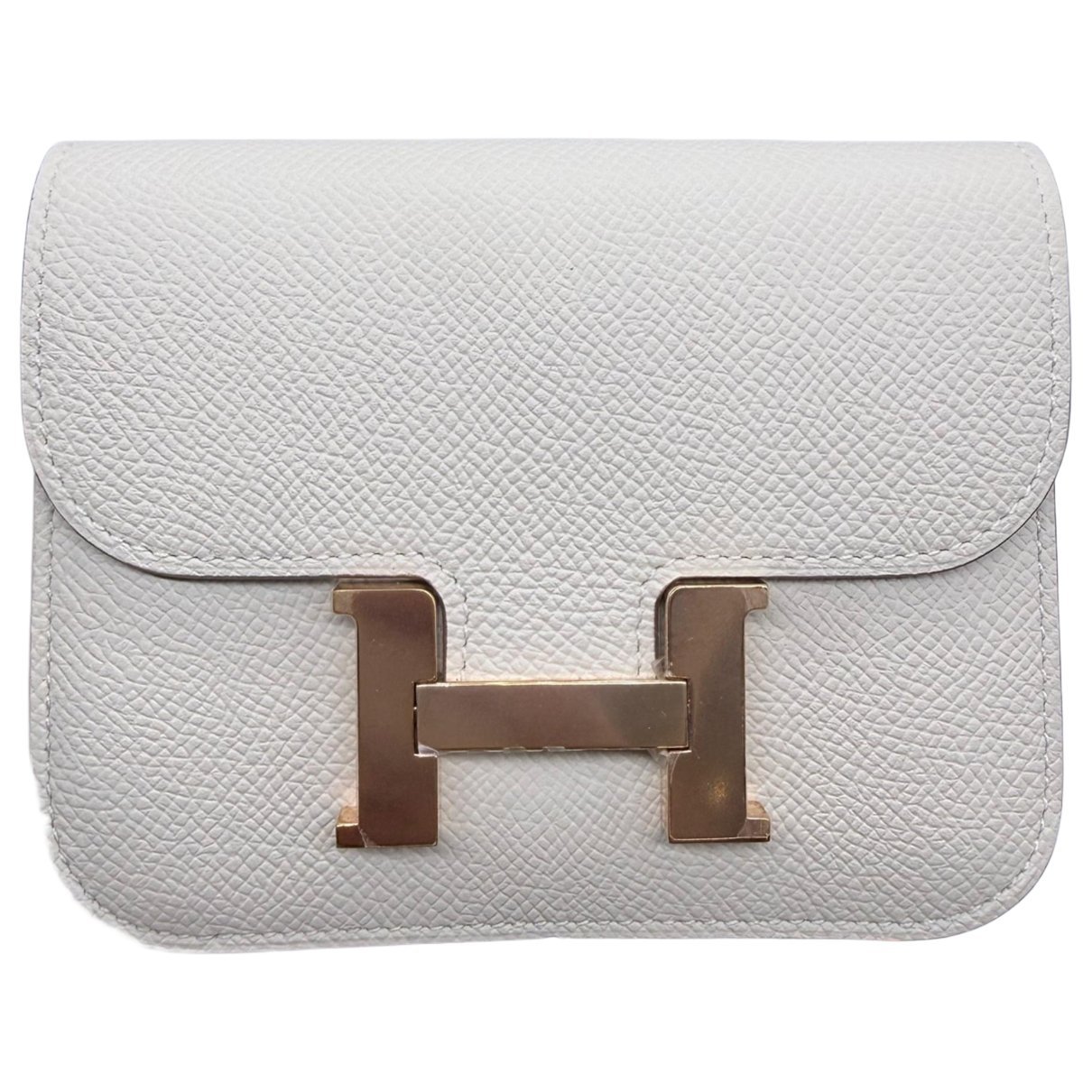 Constance leather clutch bag