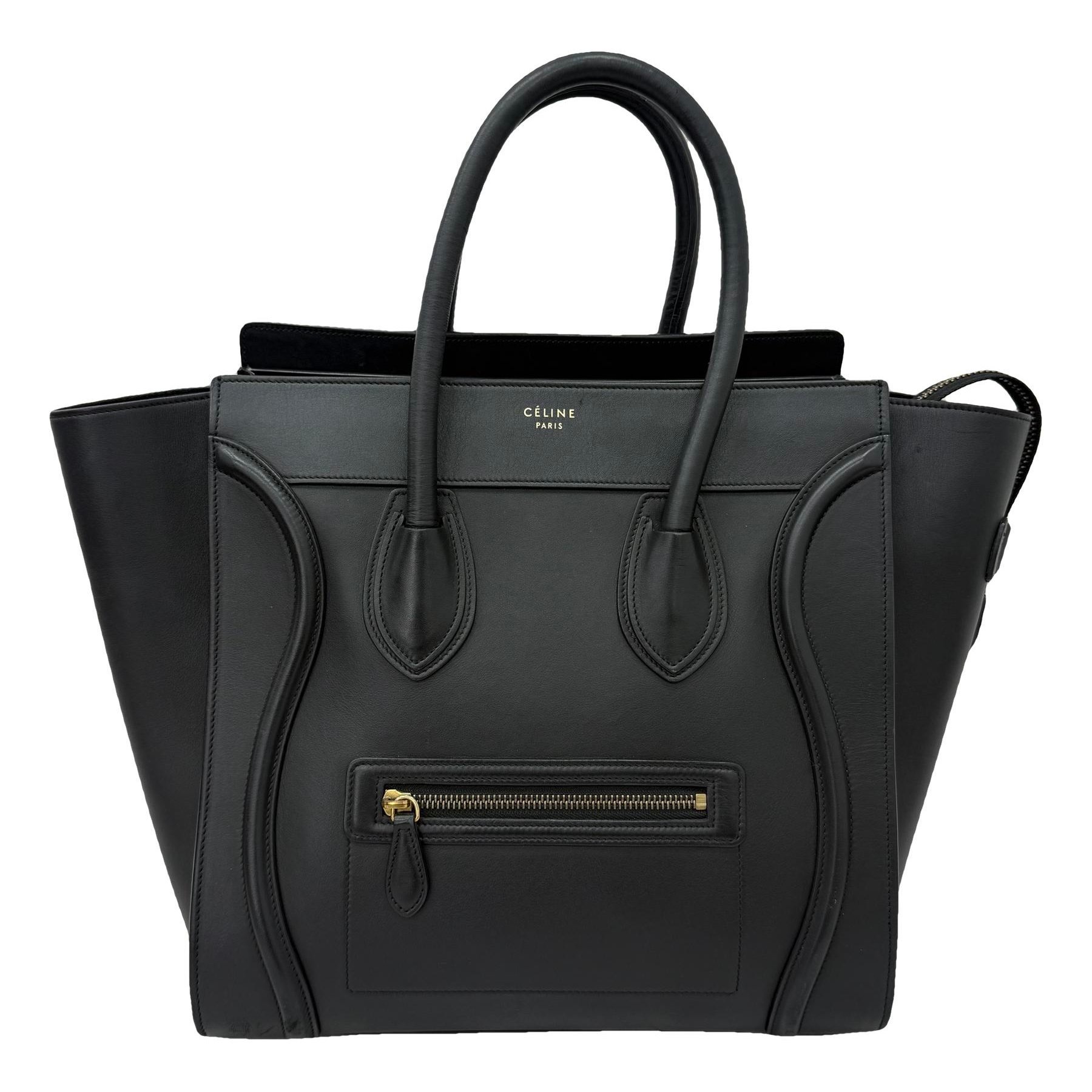 Luggage leather handbag