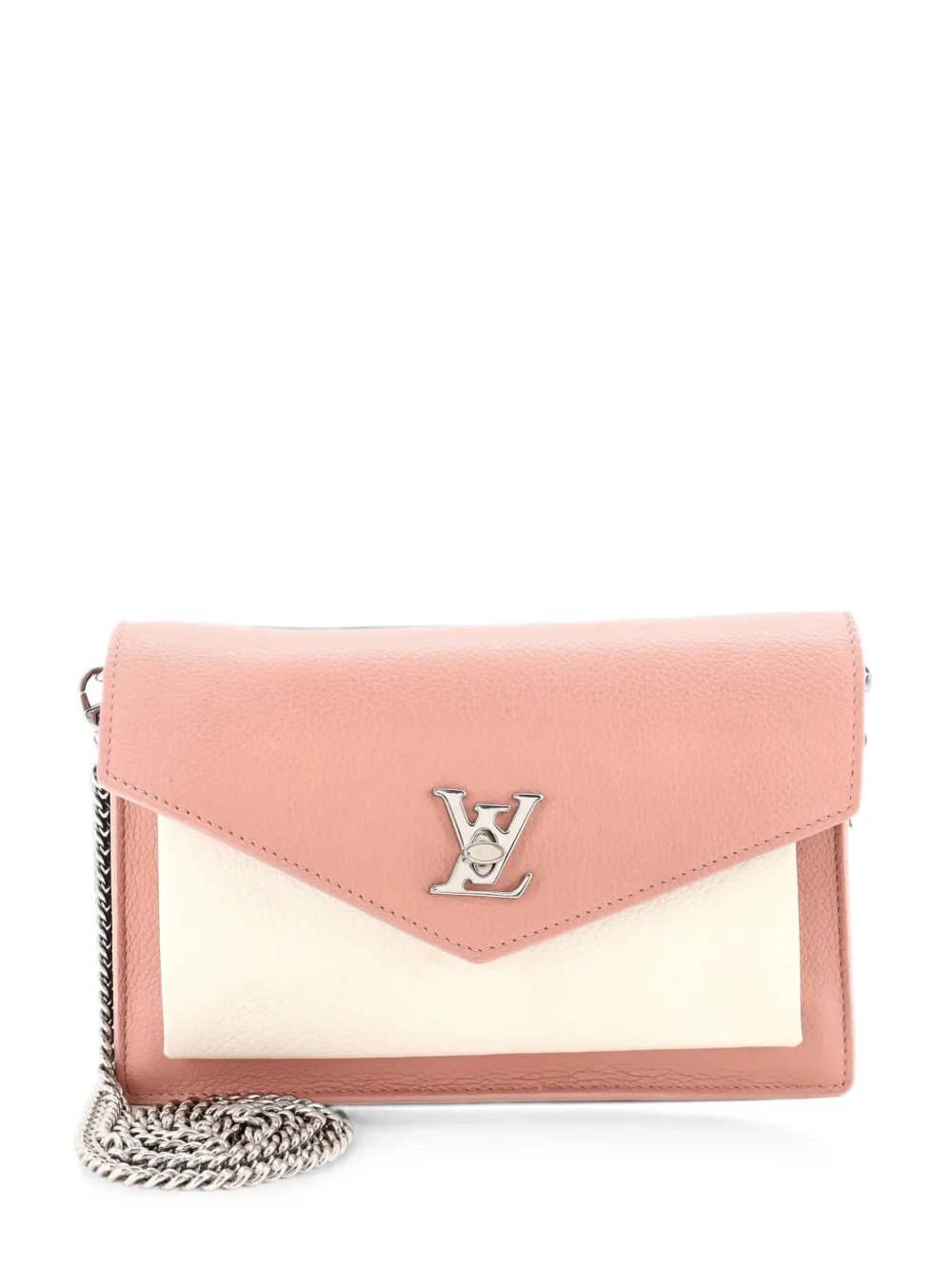Mylockme Chain Pochette Leather clutch bag