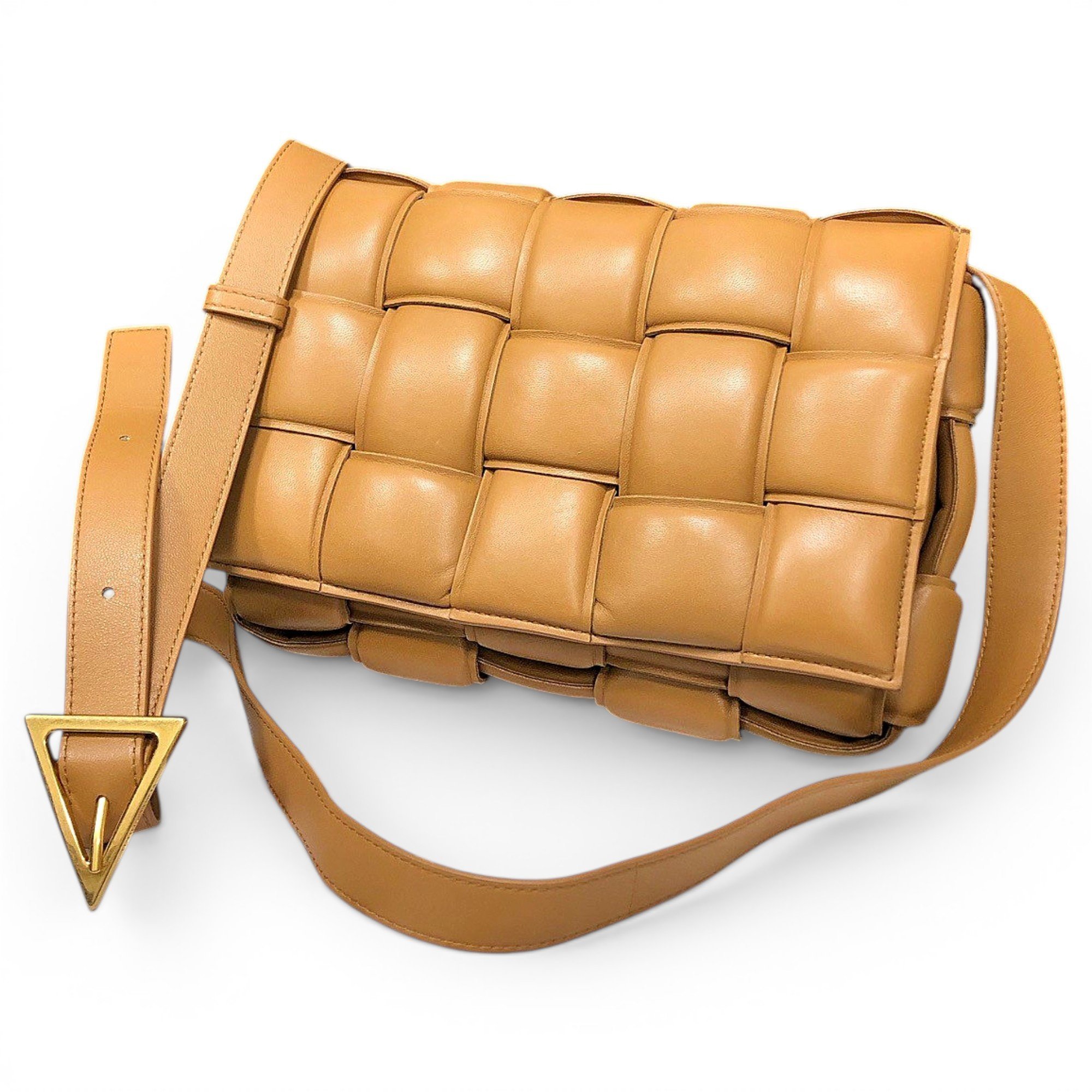Cassette Padded leather crossbody bag