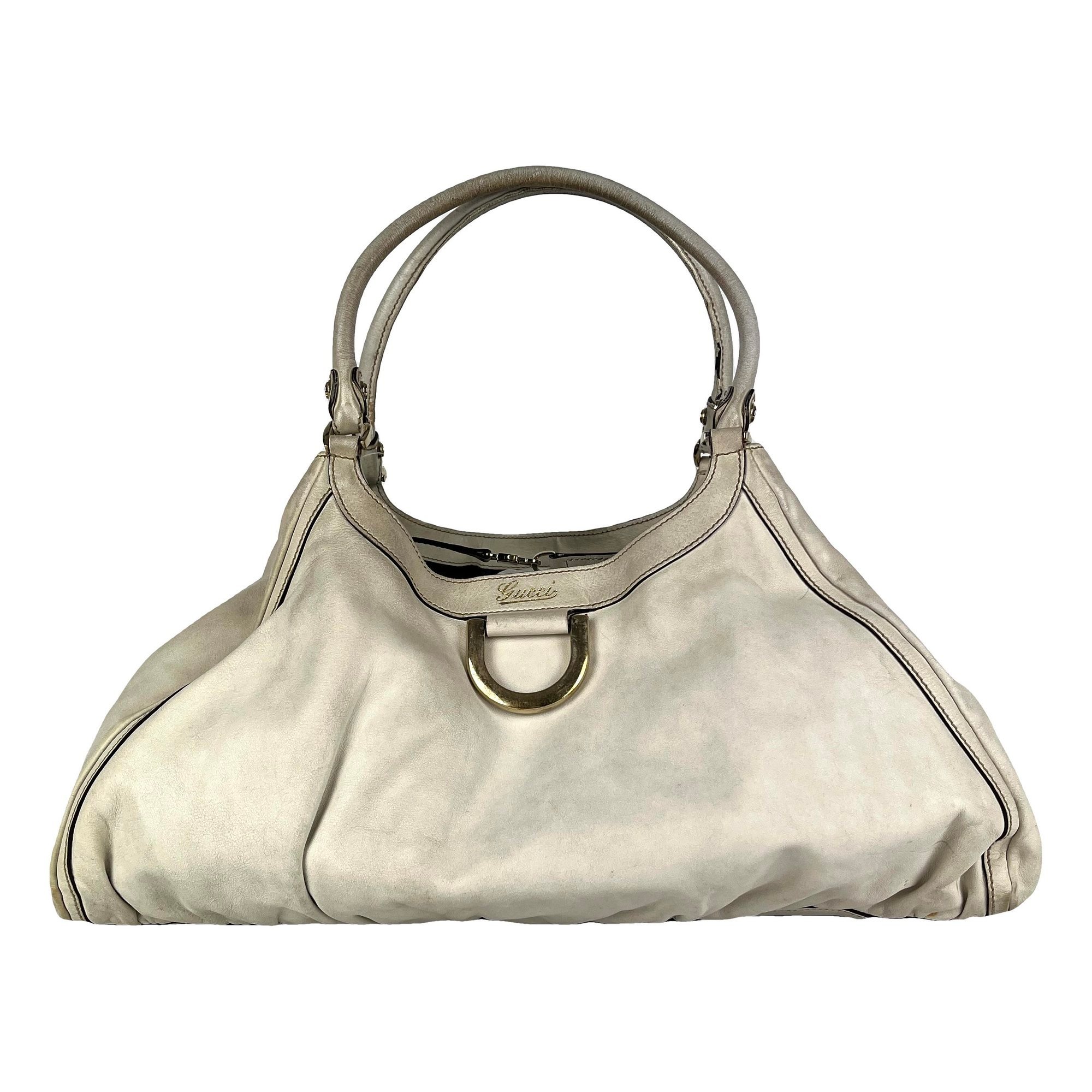 D-Ring leather handbag