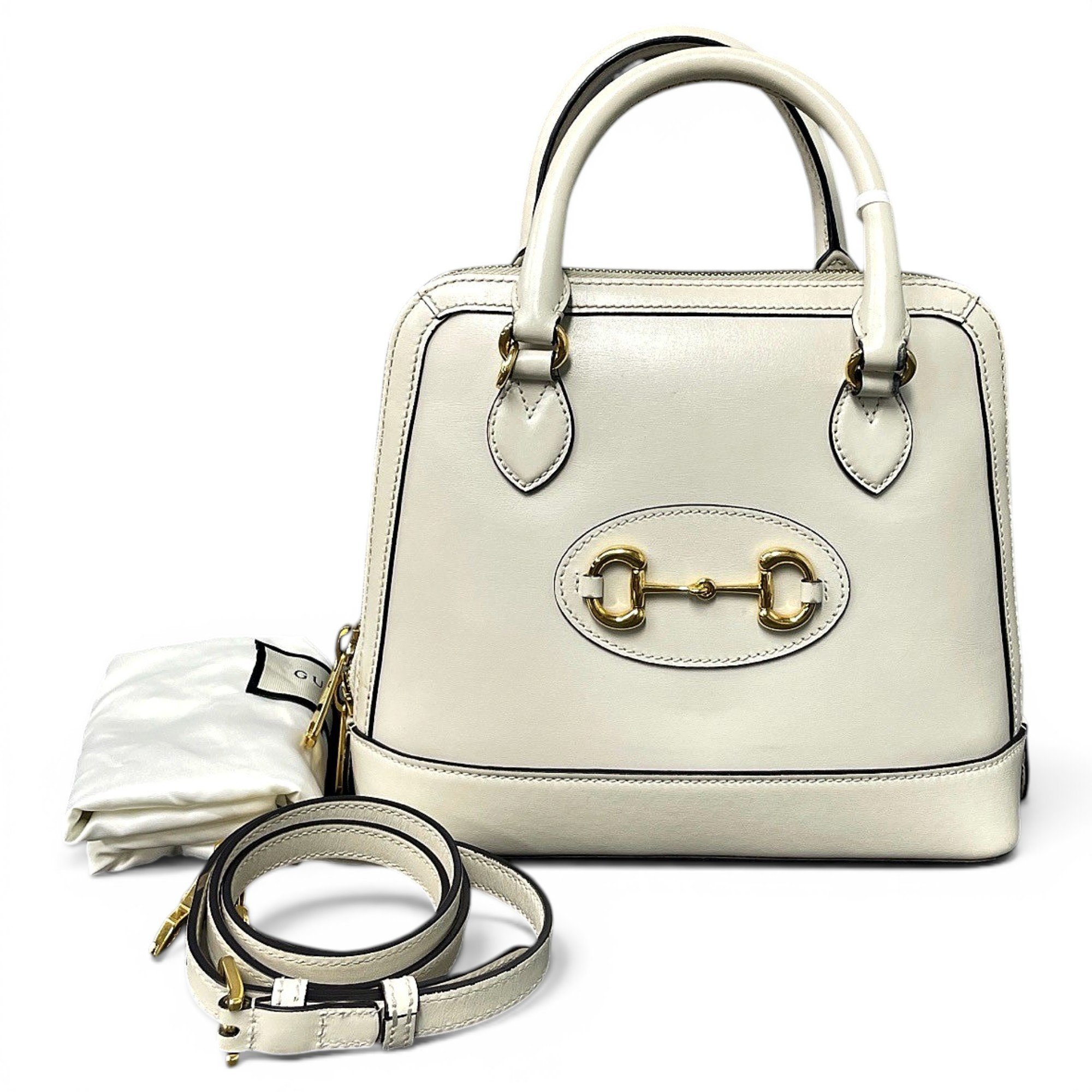 Handle Horsebit 1955 leather handbag