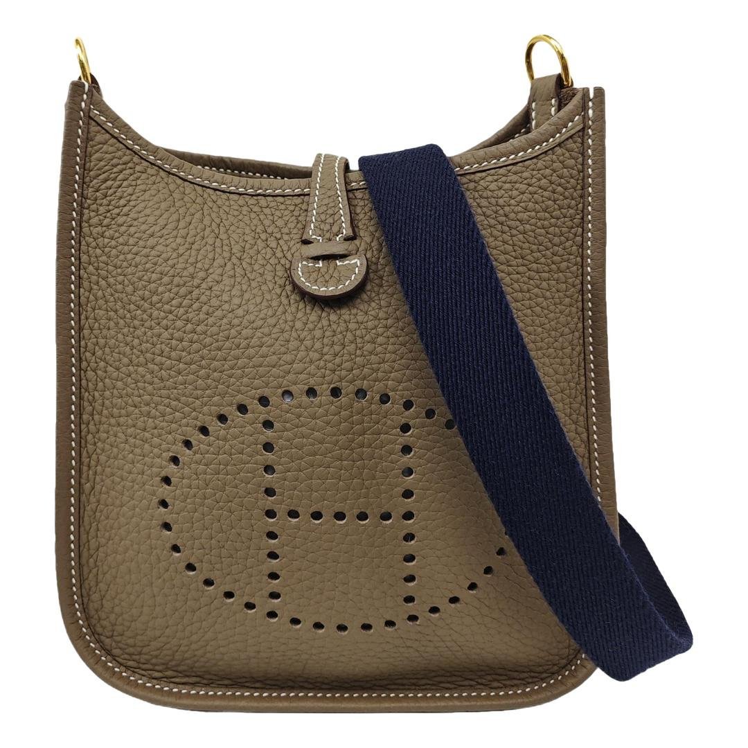 Evelyne leather handbag