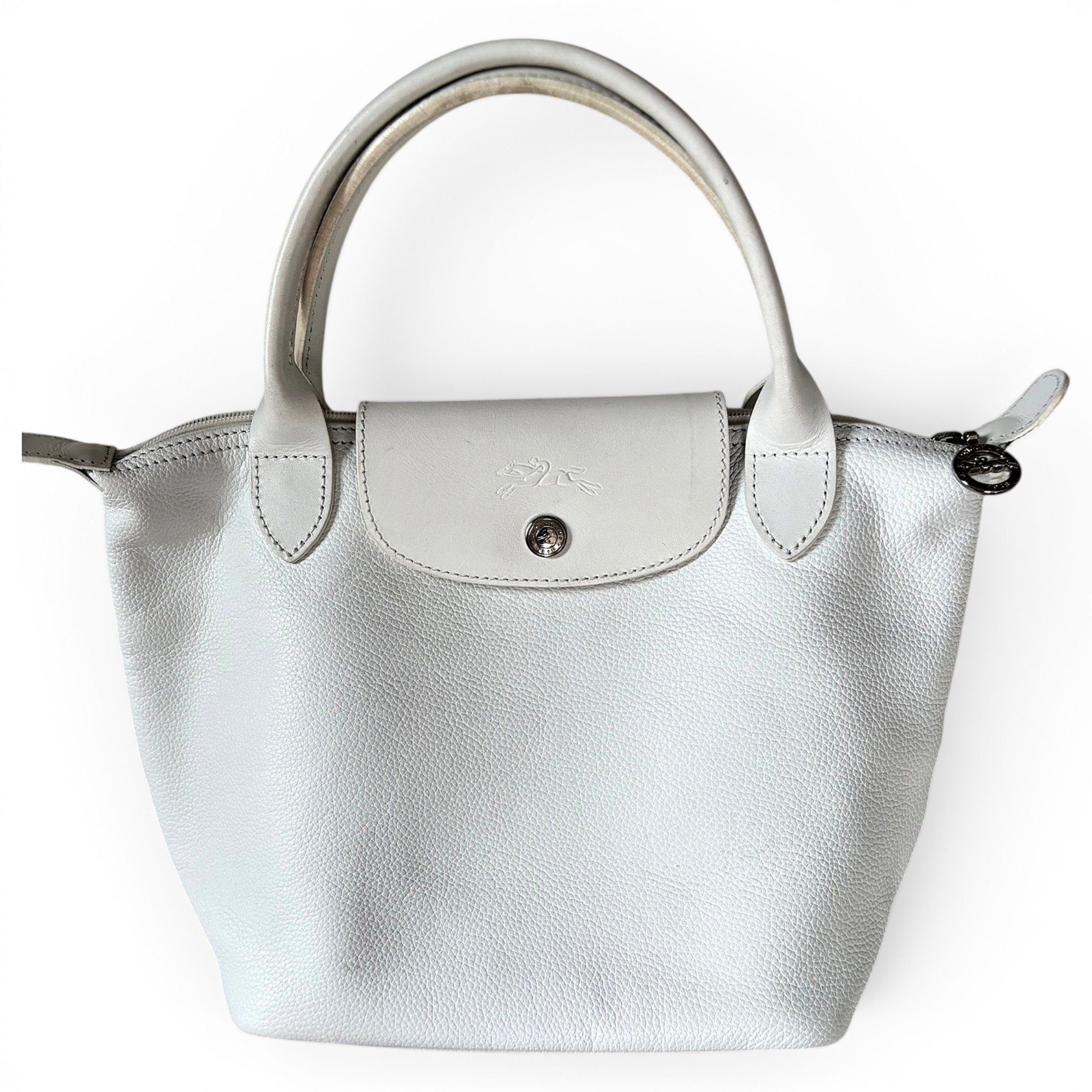 Pliage leather handbag