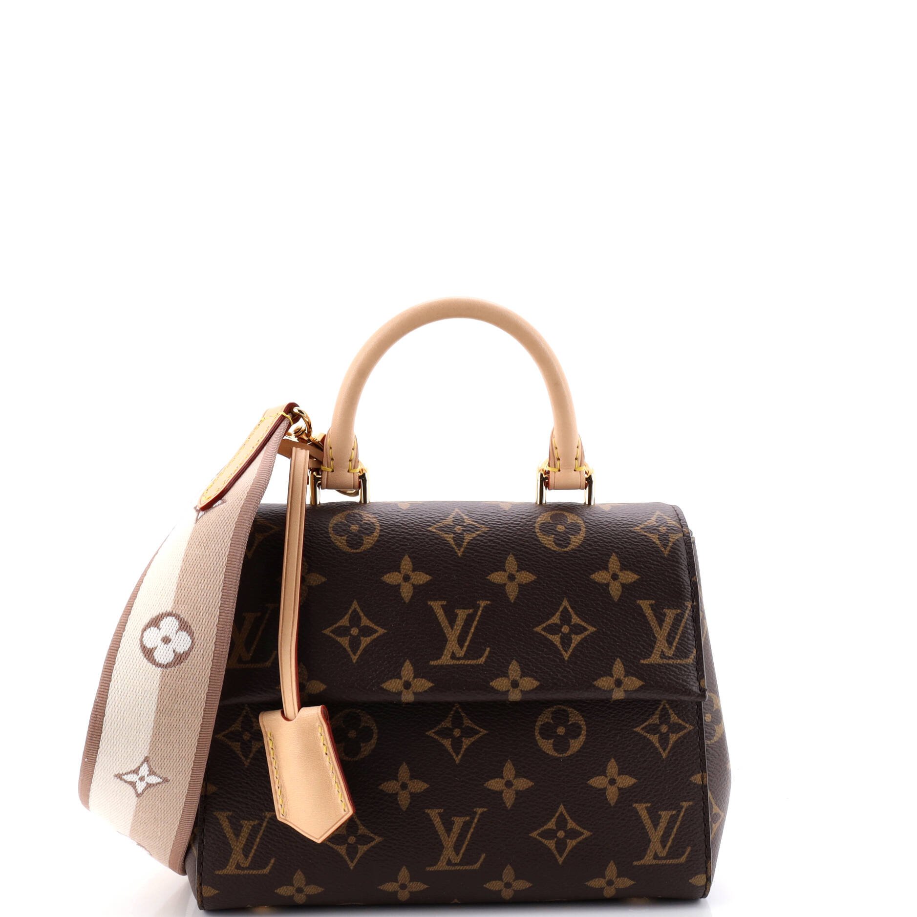 Cluny Top Handle NM Bag Monogram Canvas Mini