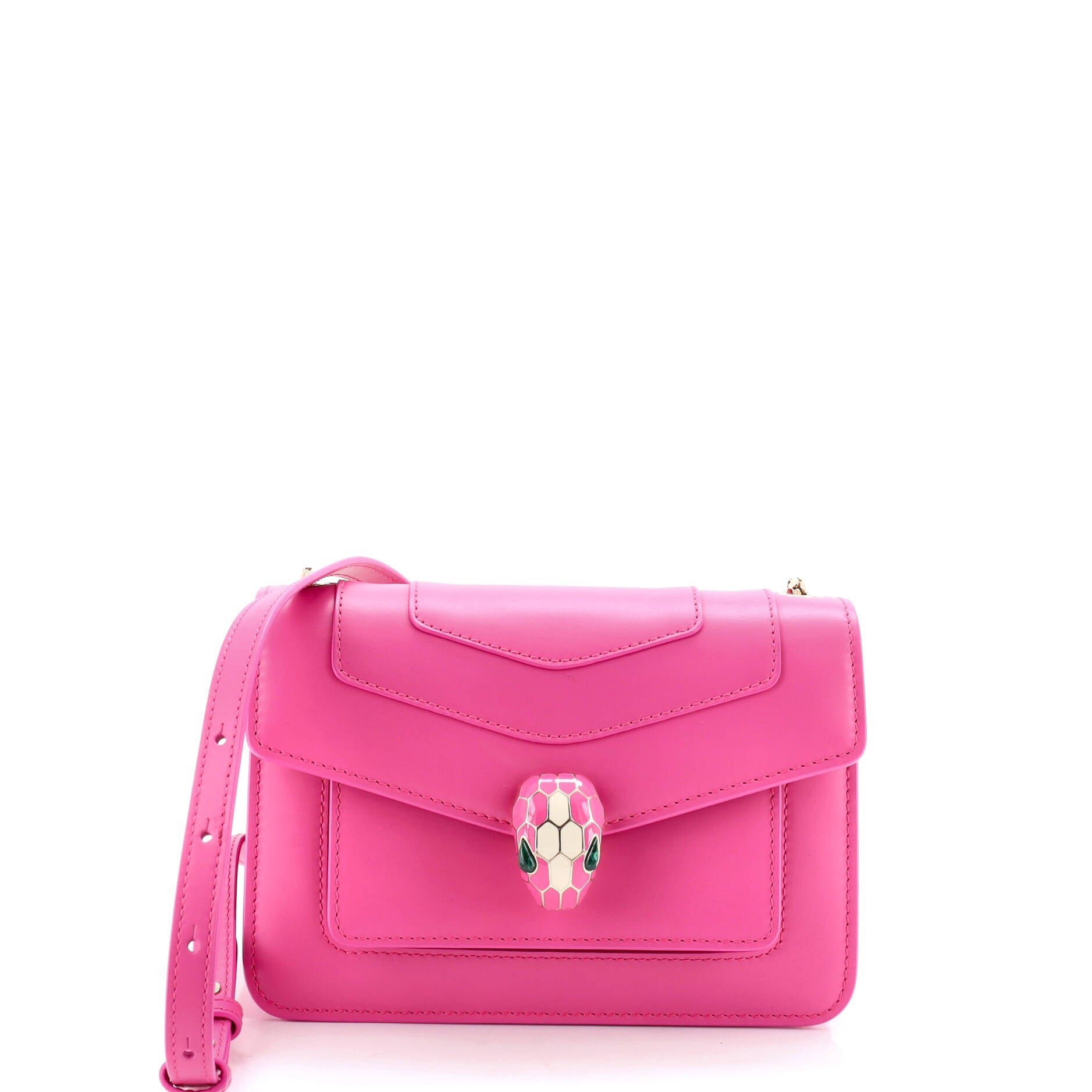Serpenti Forever Shoulder Bag Leather Small