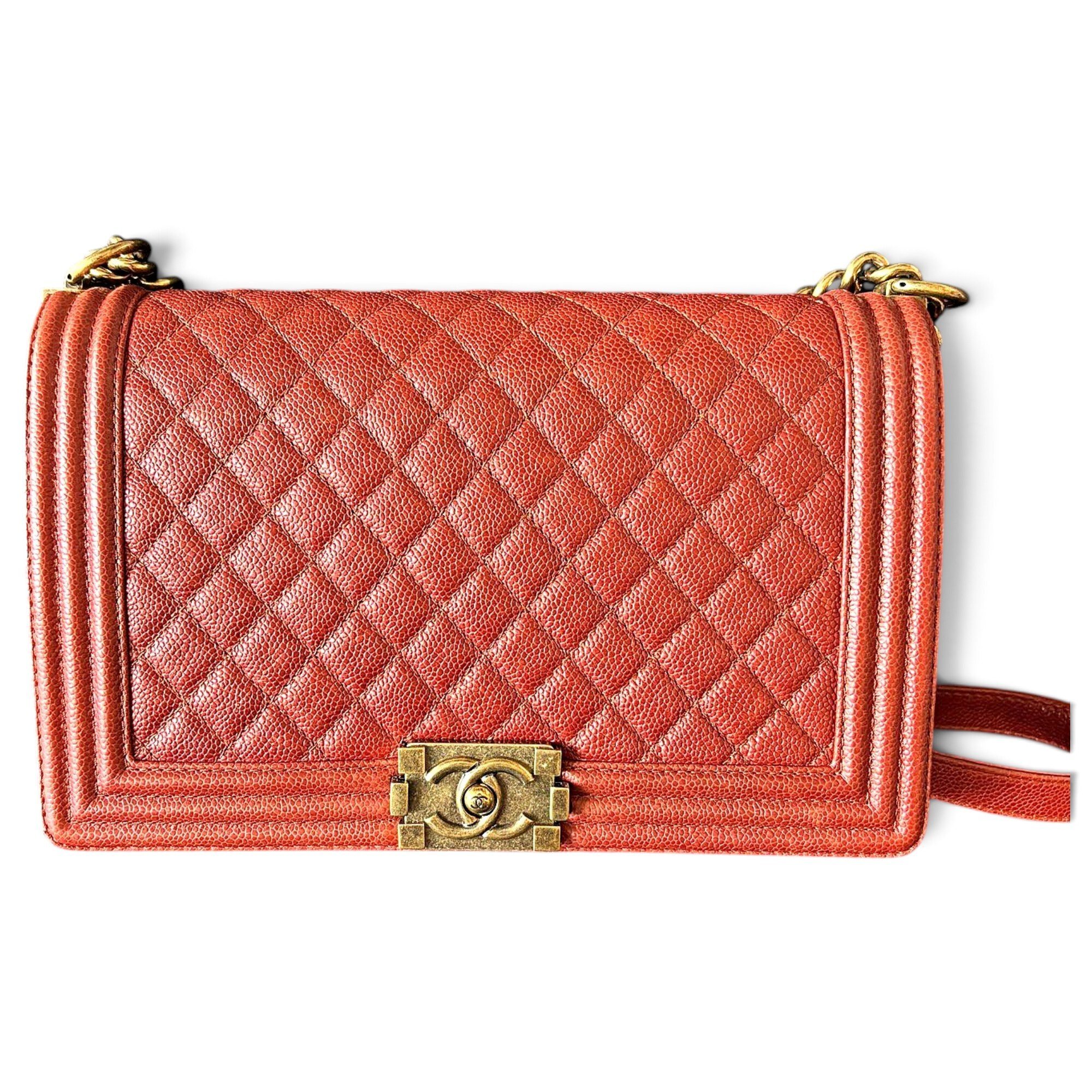 Boy leather crossbody bag