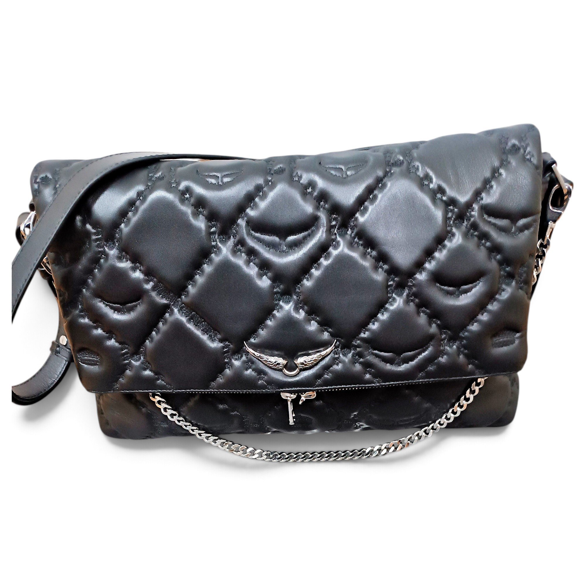 Leather crossbody bag