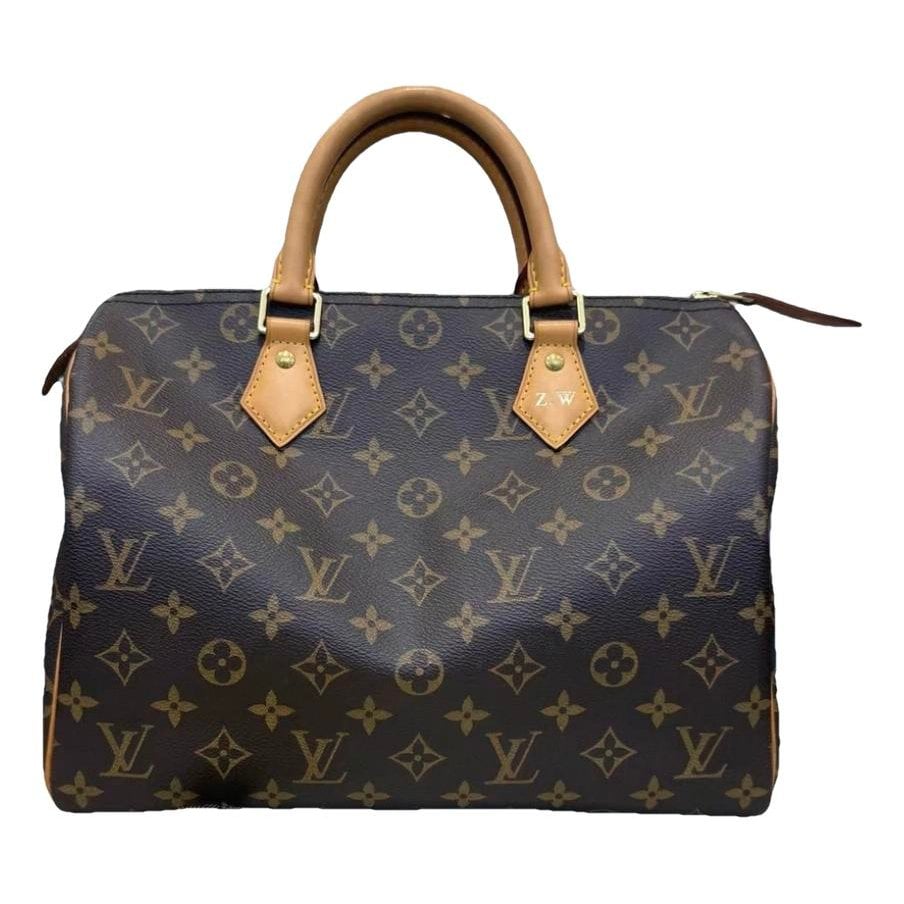 Louis Vuitton Speedy leather handbag