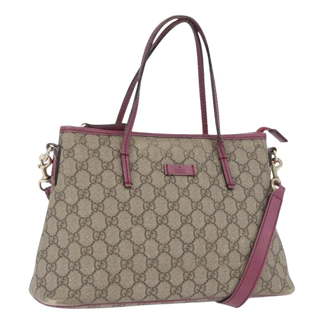 Leather tote