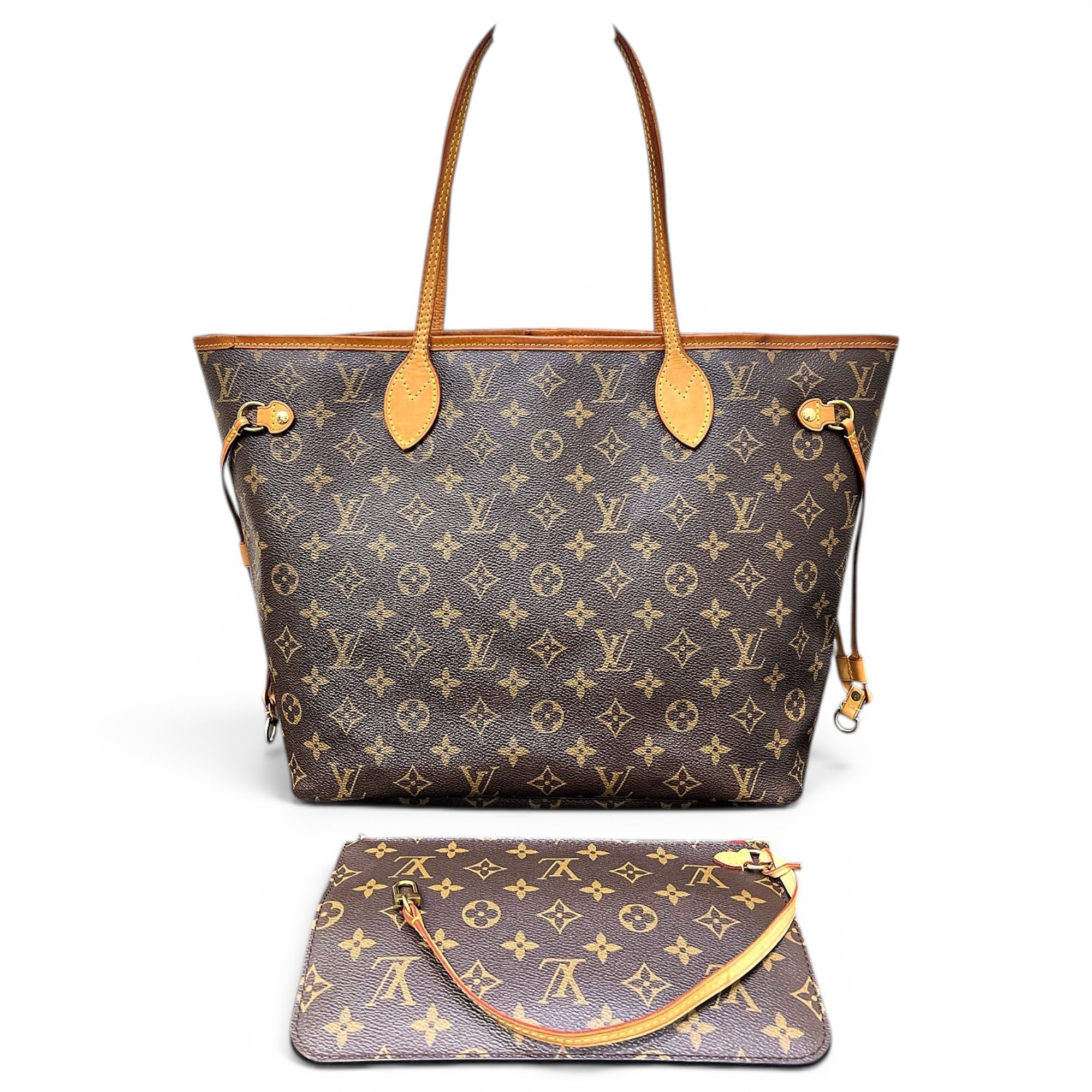 Neverfull leather handbag