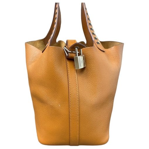 Hermes Picotin 18 Handbag Gold Epsom Leather
