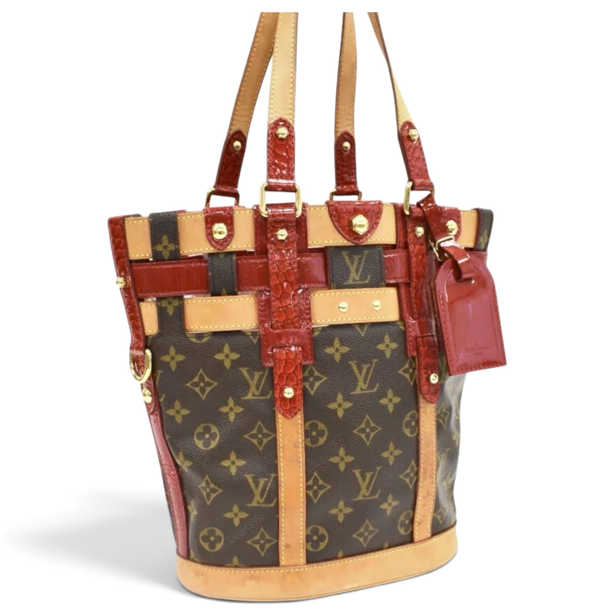 Tressage Tote leather tote