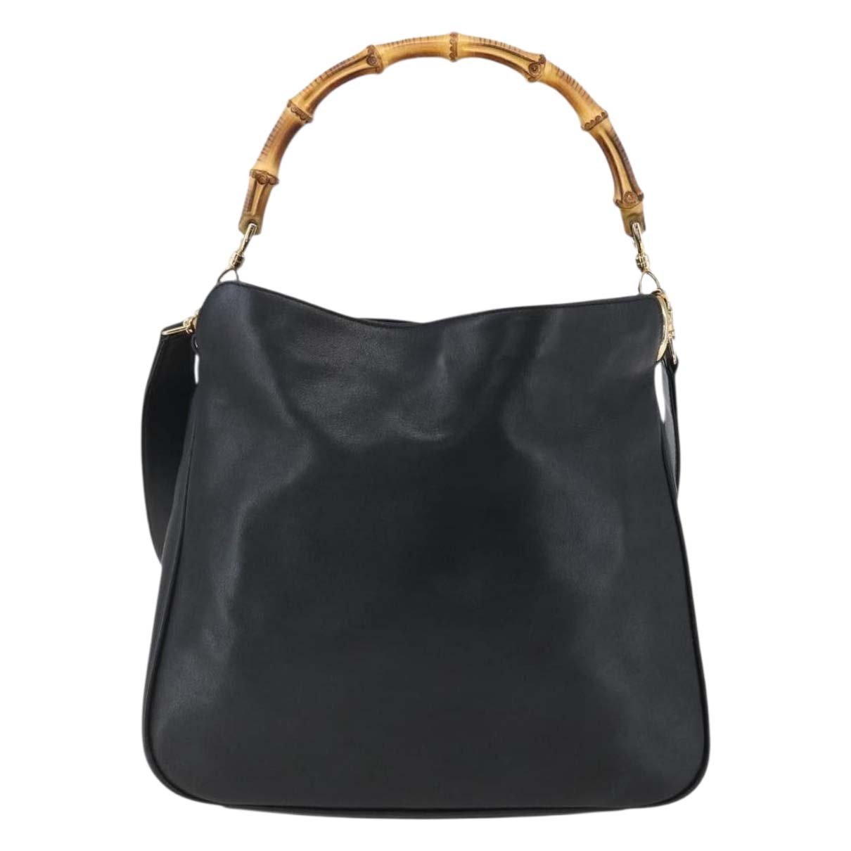 Bamboo leather handbag