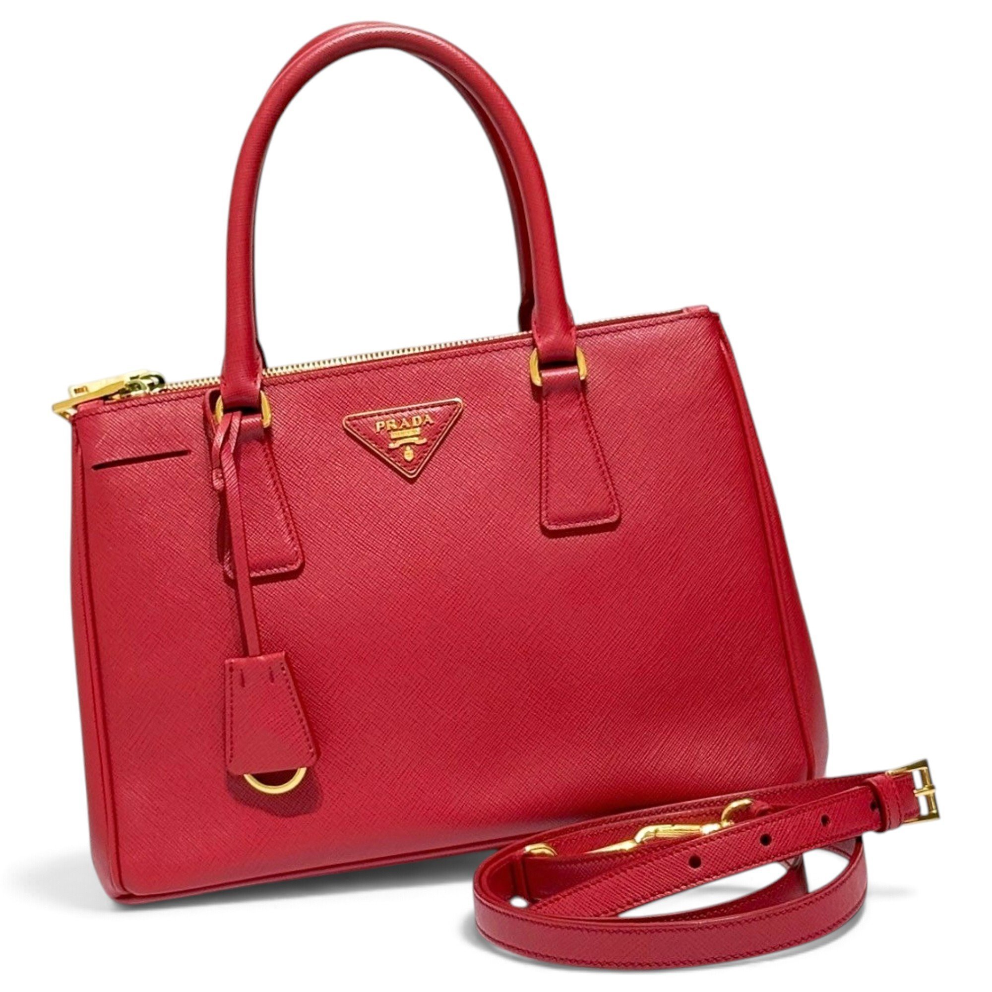 Galleria leather handbag