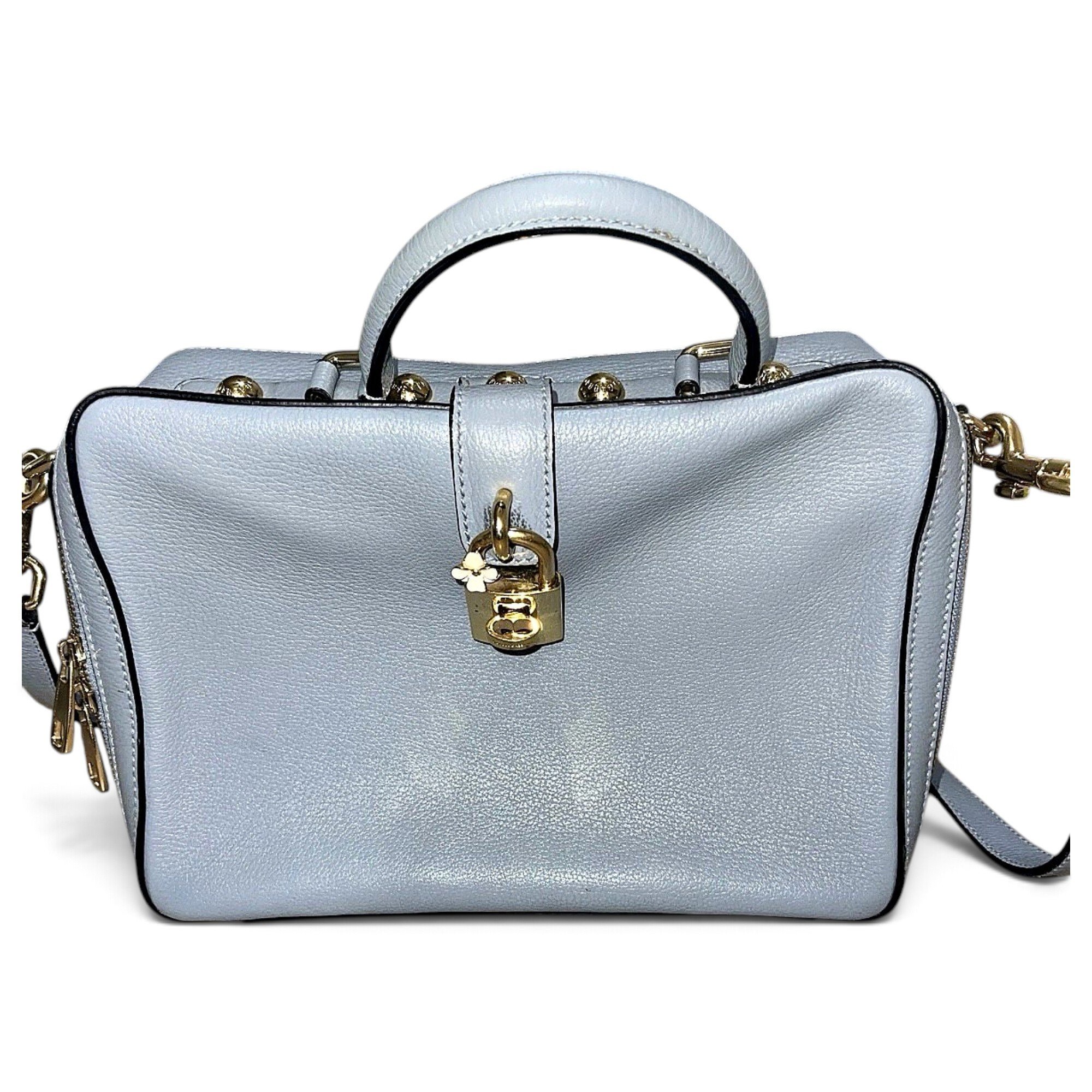Dolce Box leather handbag