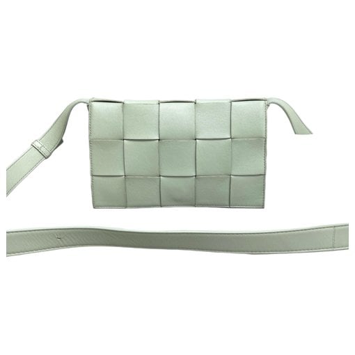 Cassette leather crossbody bag